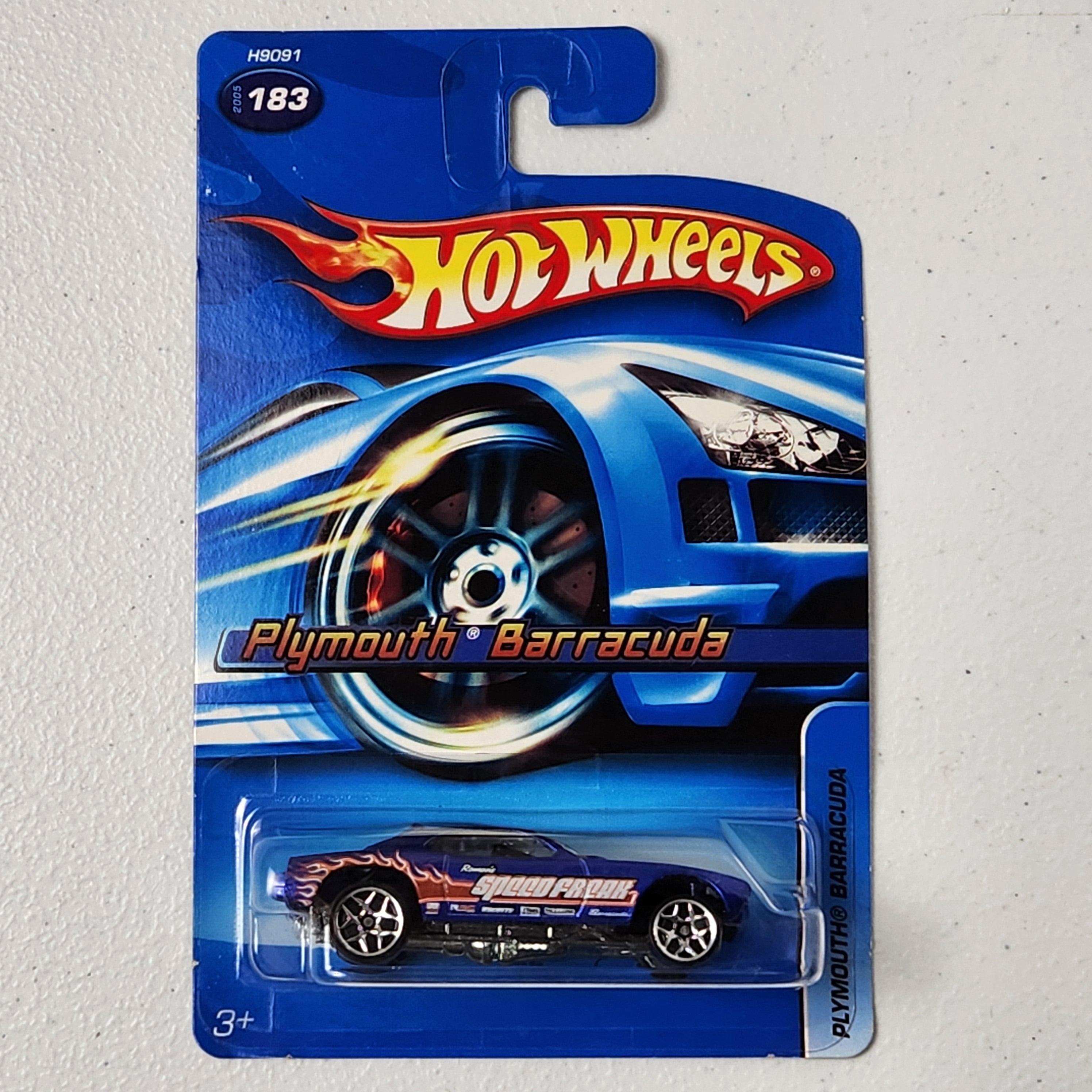 Plymouth Barracuda Funny Car METAL BASE American 2000 Mainline Hot Wheels