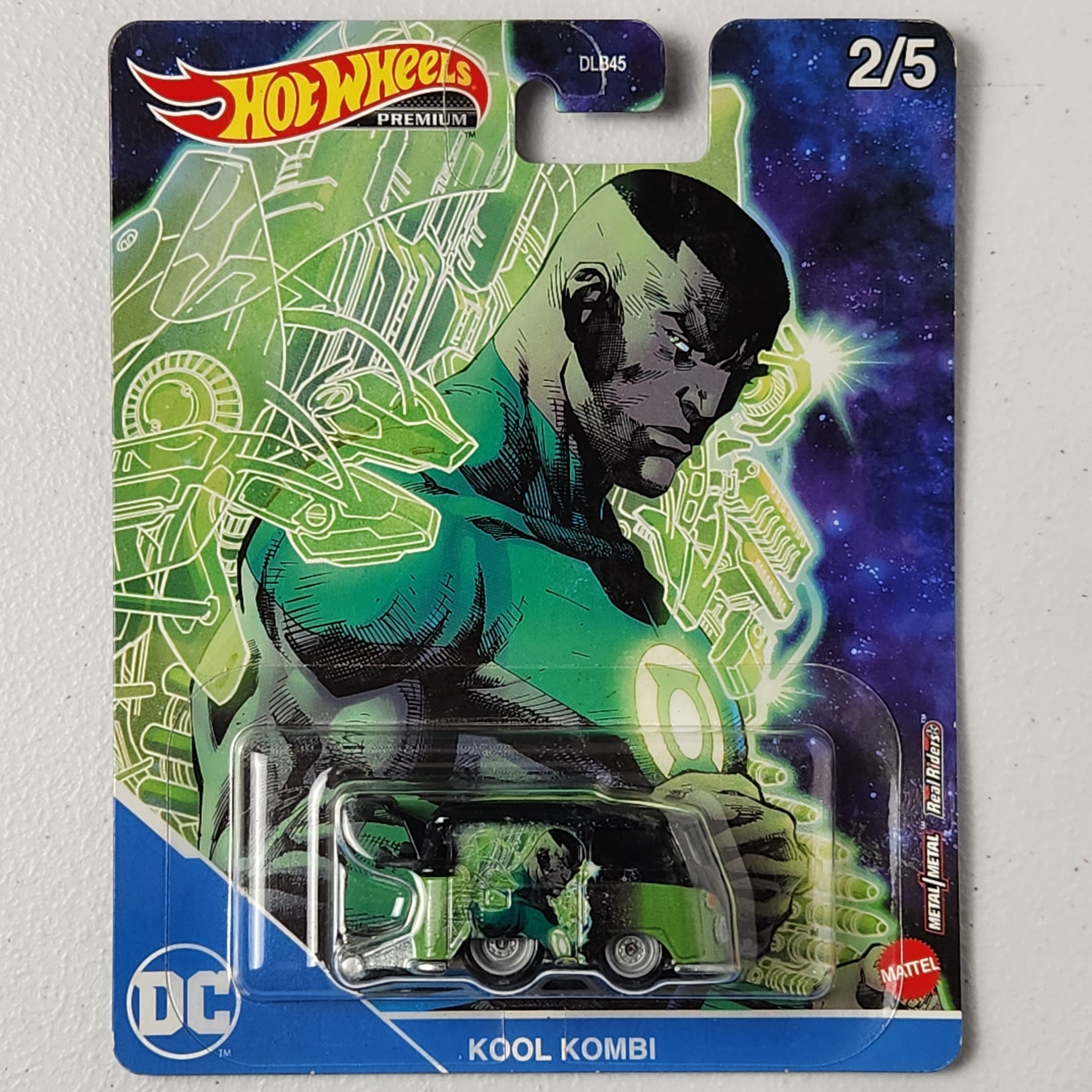 Kool Kombi Green Lantern 2/5 Pop Culture JDM Premium Hot Wheels 2021