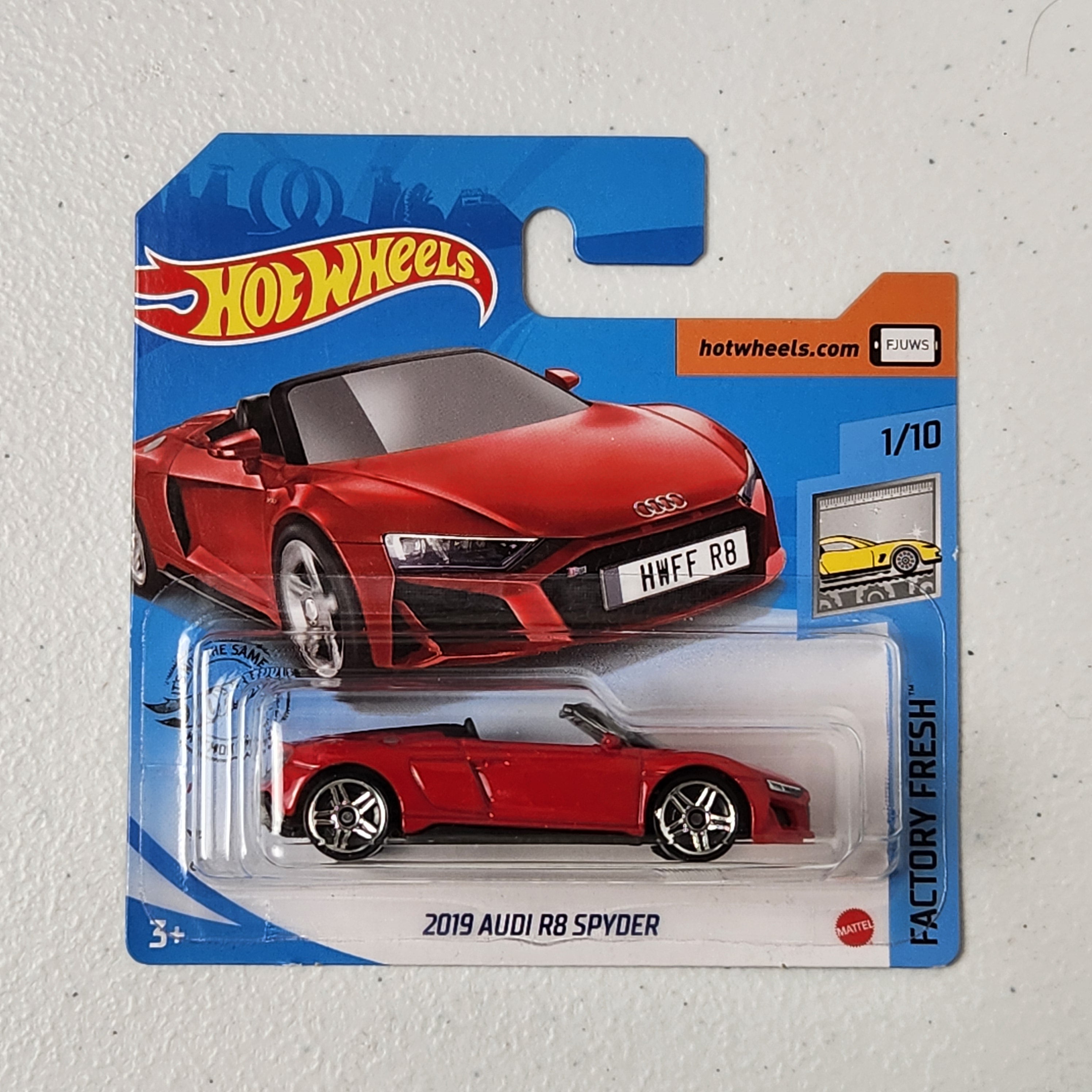 2019 Audi R8 Spyder European Mainline Hot Wheels