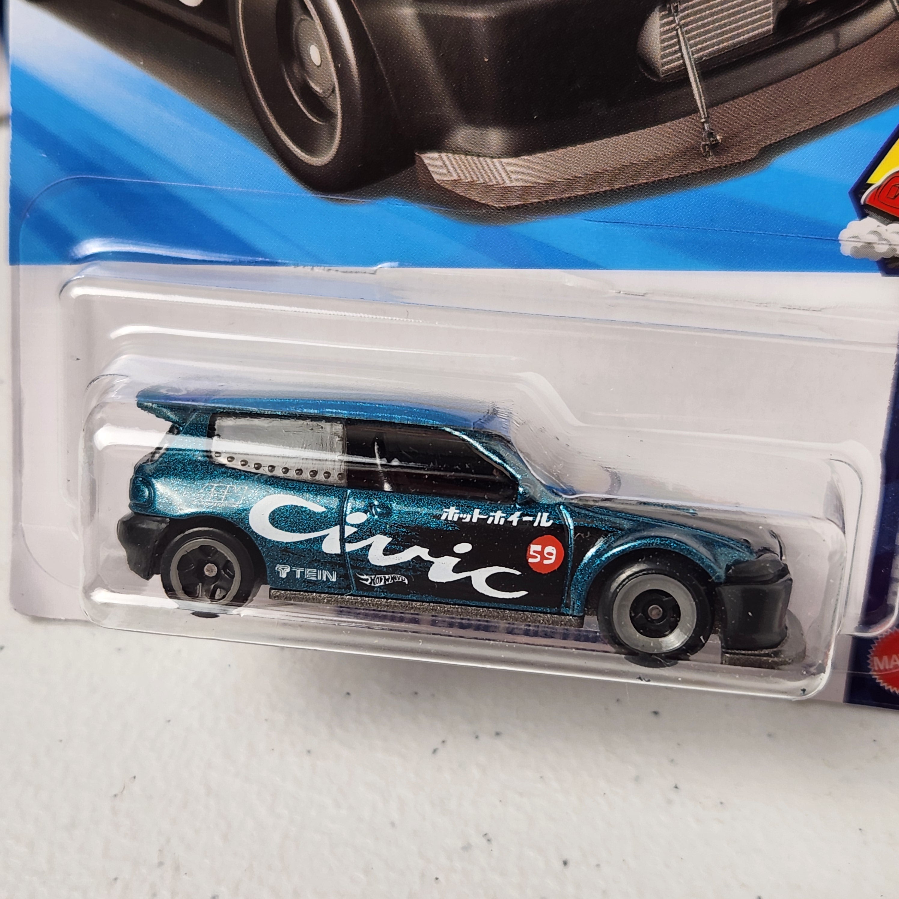 Honda Civic EG Custom JDM Mainline Hot Wheels