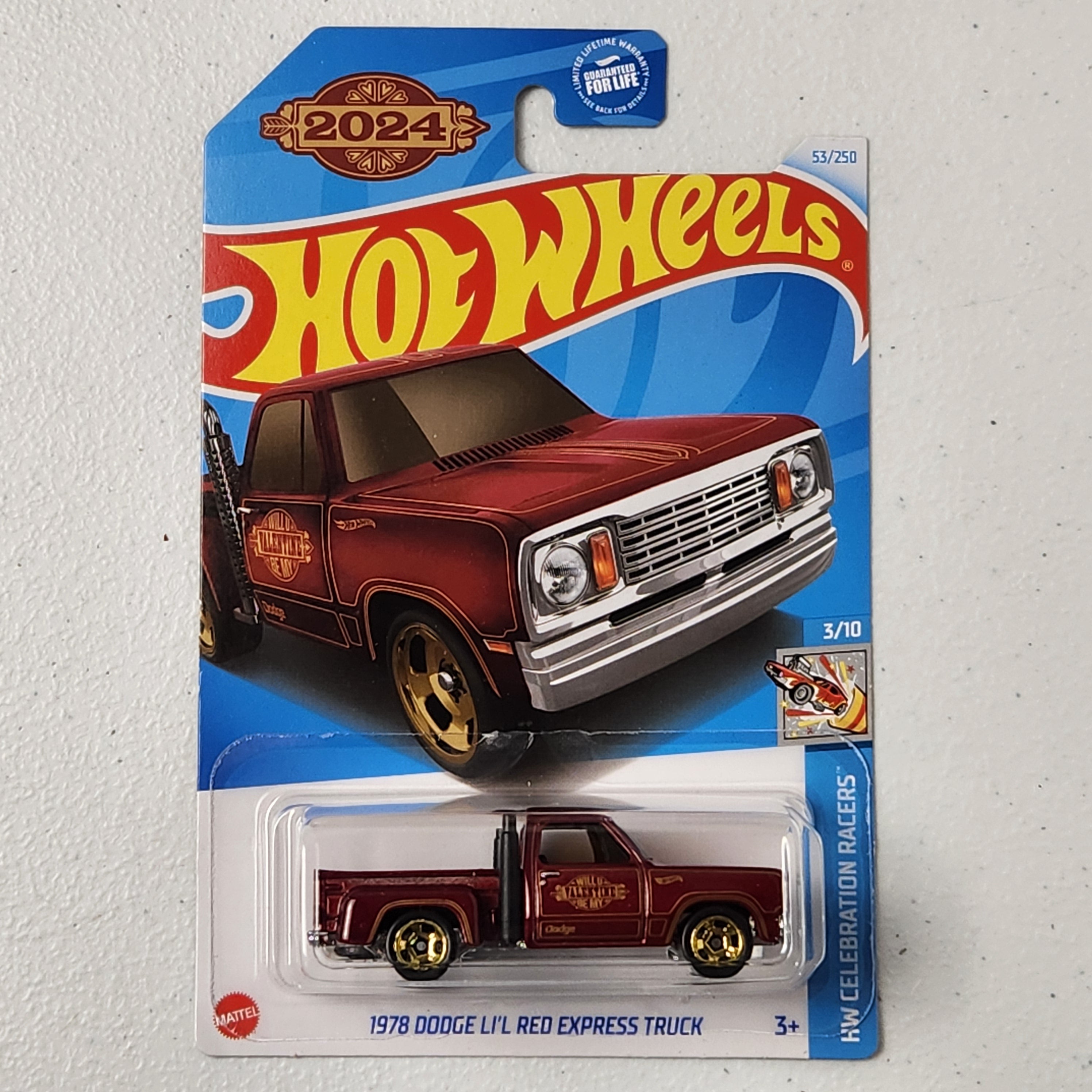 1978 Dodge Lil Red Express Truck American Mainline Hot Wheels