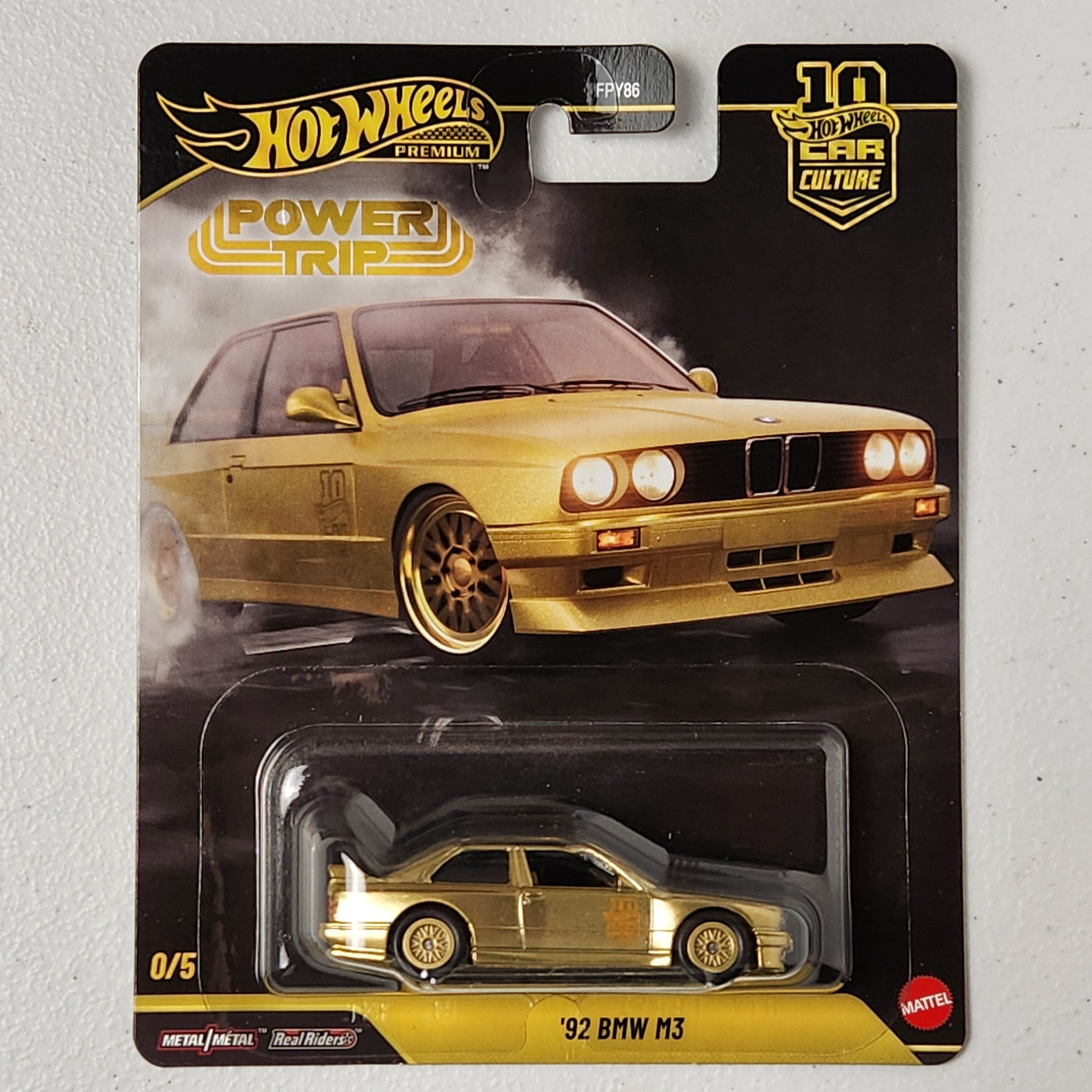 92 BMW M3 CHASE 0/5 Car Culture: Power Trip European Premium Hot Wheels 2026