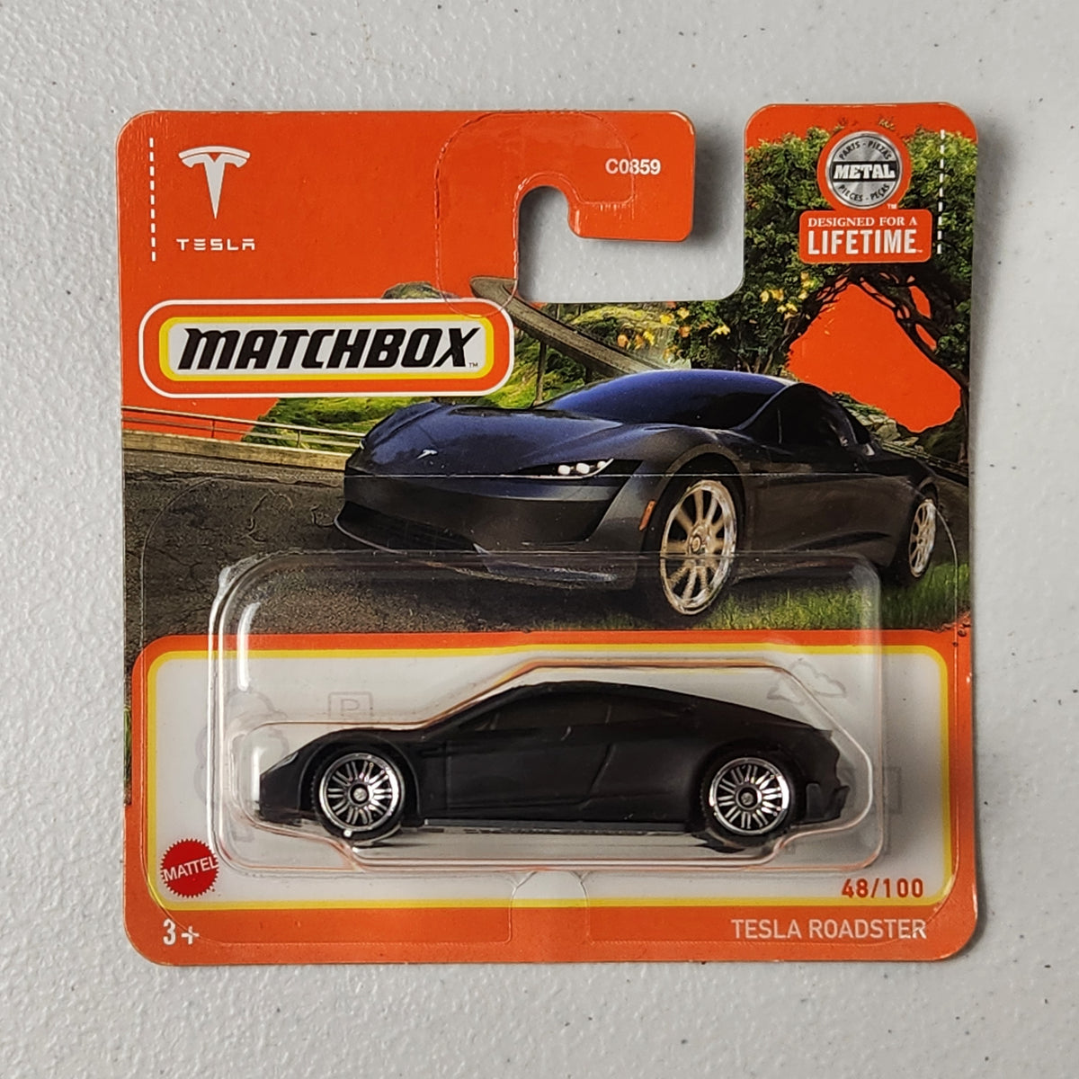 Tesla Roadster American Mainline Matchbox