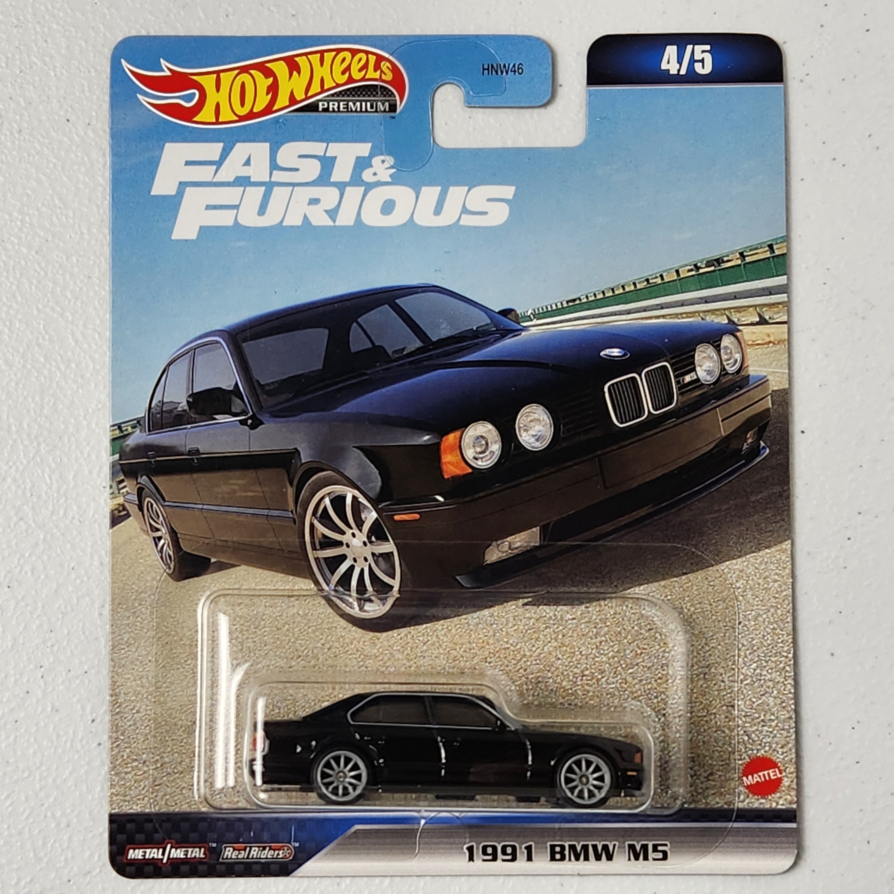 1991 BMW M5 4/5 Fast & Furious European Premium Hot Wheels 2023