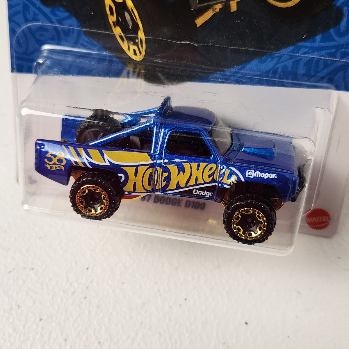 87 Dodge D100 American Mainline Hot Wheels