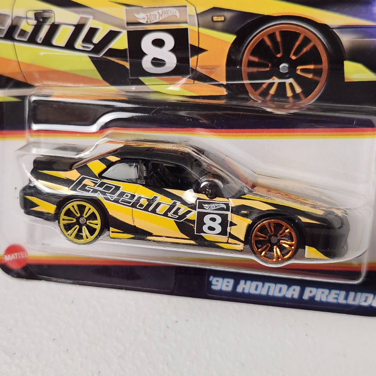 98 Honda Prelude 1/8 JDM Neon Speeders Hot Wheels 2025