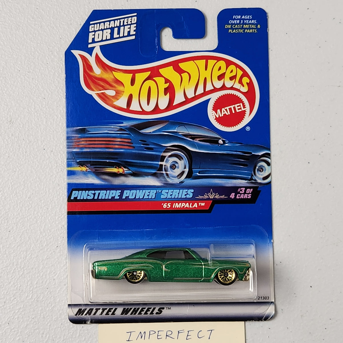 65 Impala American 90s Mainline Hot Wheels