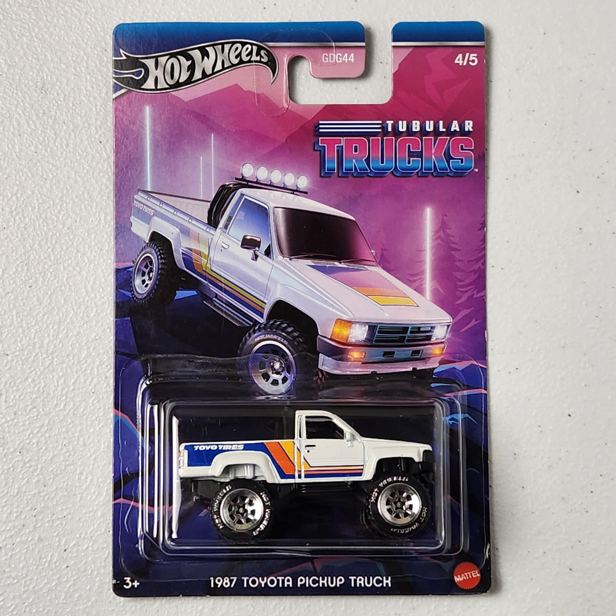 1987 Toyota Pickup Truck 4/5 JDM Tubular Trucks Hot Wheels 2024