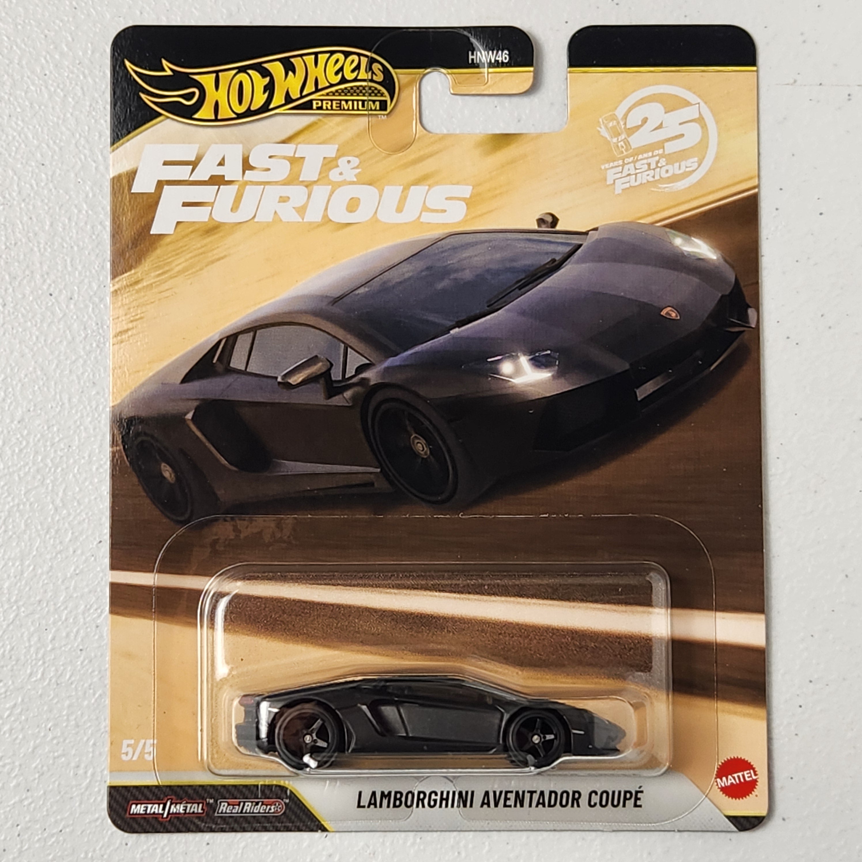 Lamborghini Aventador Coupé 5/5 Fast & Furious European Premium Hot Wheels 2026