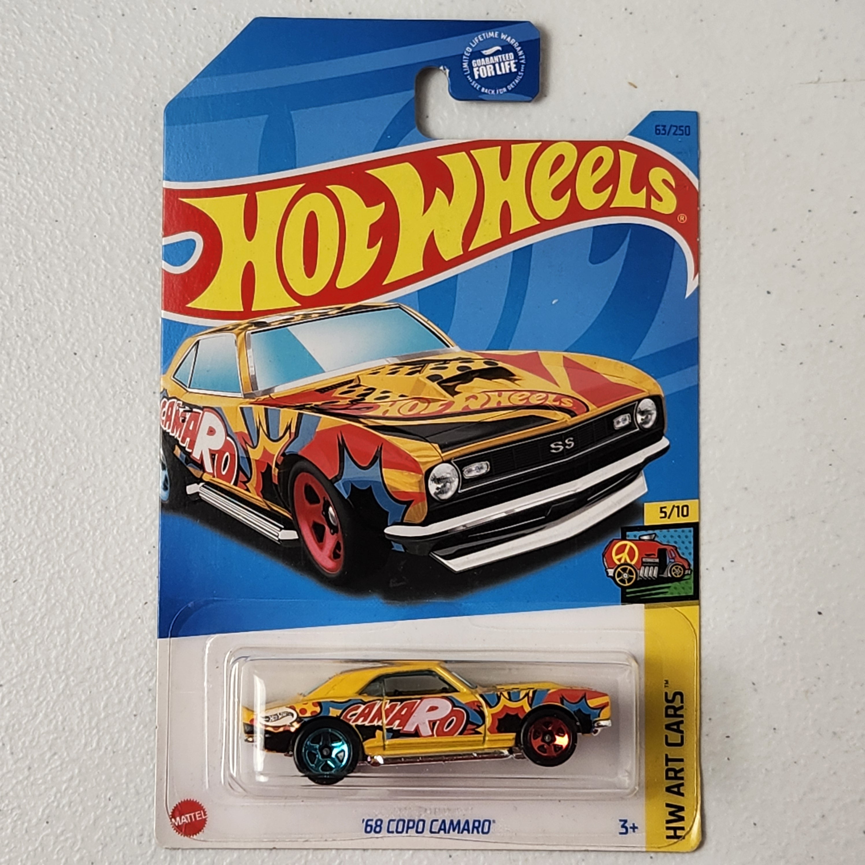 68 COPO Camaro American Mainline Hot Wheels