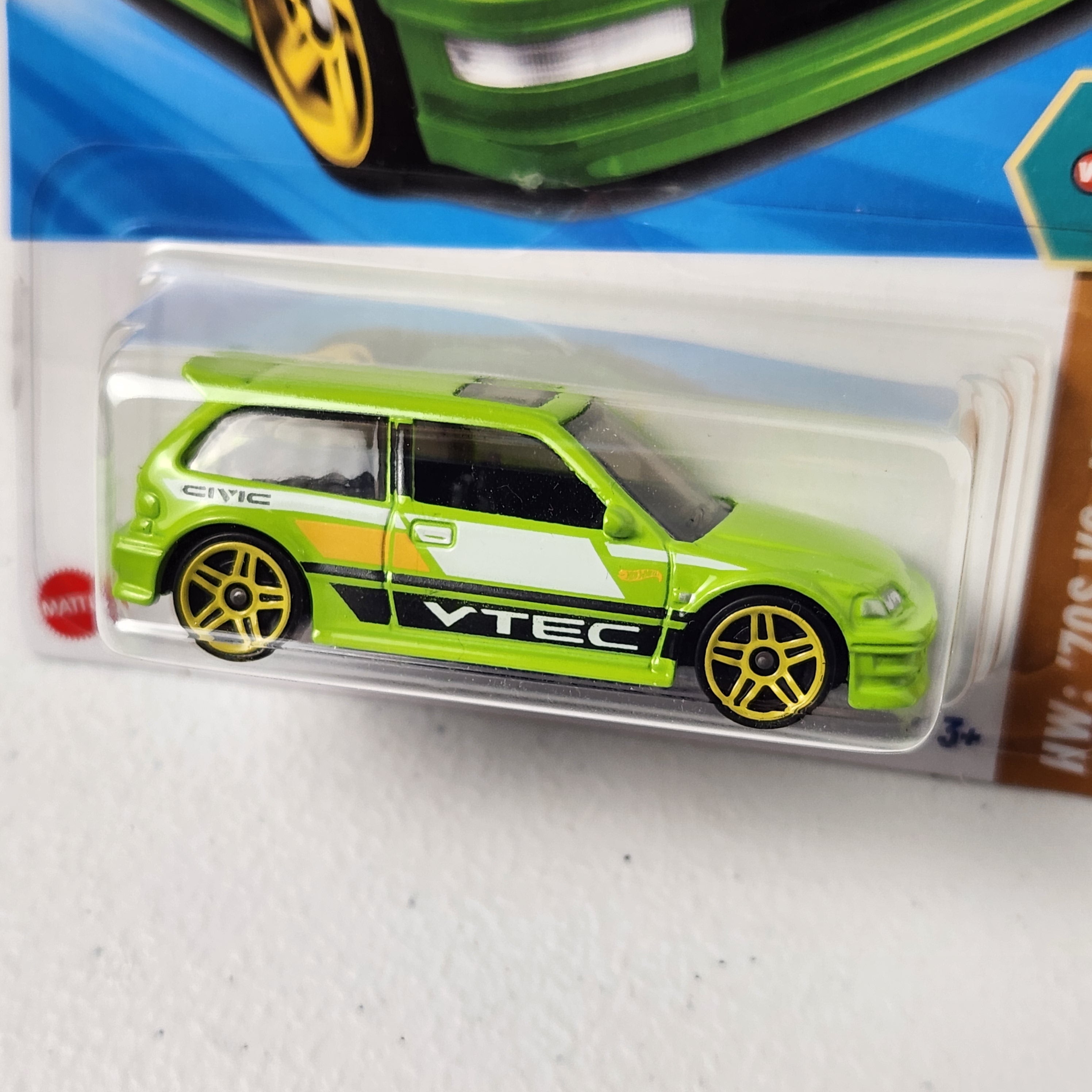 90 Honda Civic EF JDM Mainline Hot Wheels