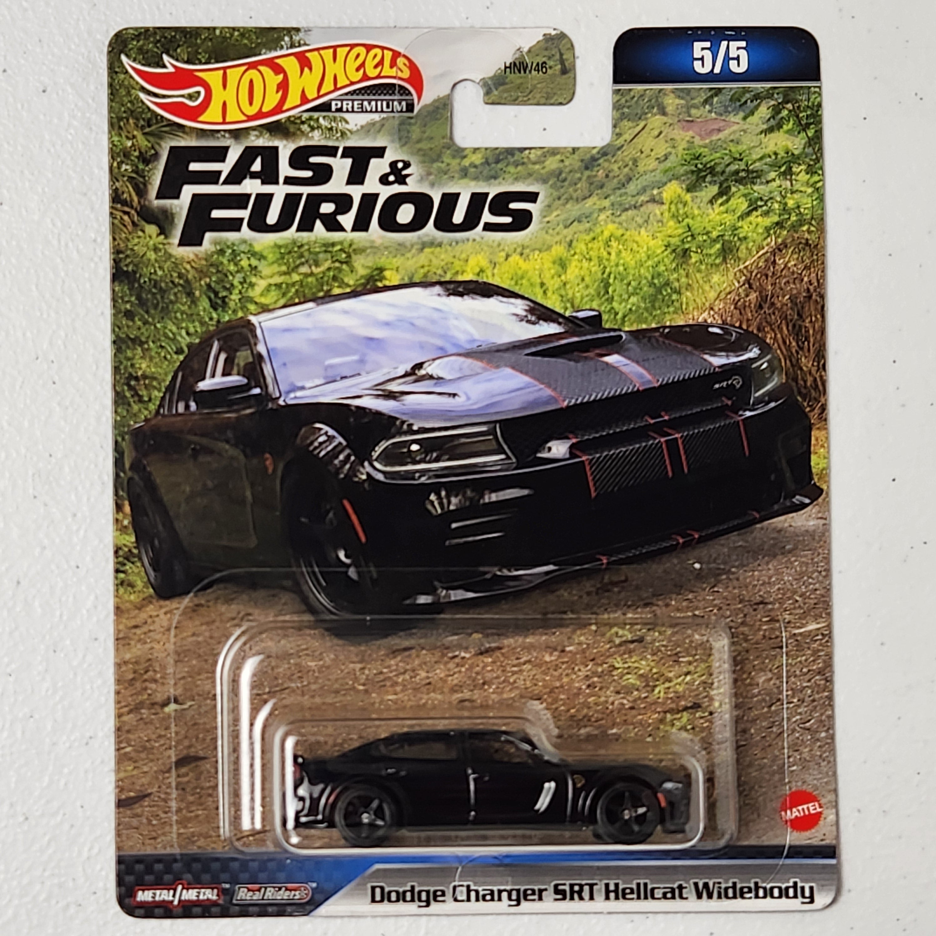 Dodge Charger SRT Hellcat Widebody 5/5 Fast & Furious American Premium Hot Wheels 2023