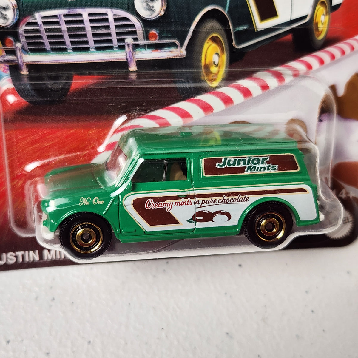 Austin Mini Van Junior Mints European Mainline Matchbox 2025