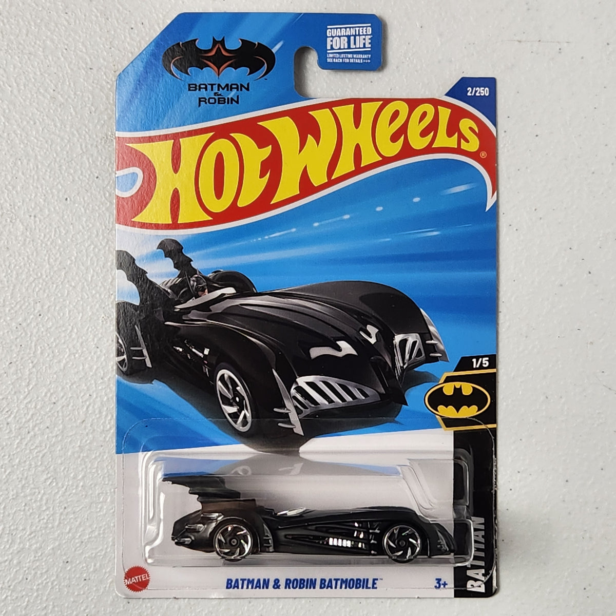 Batman & Robin Batmobile American Mainline Hot Wheels