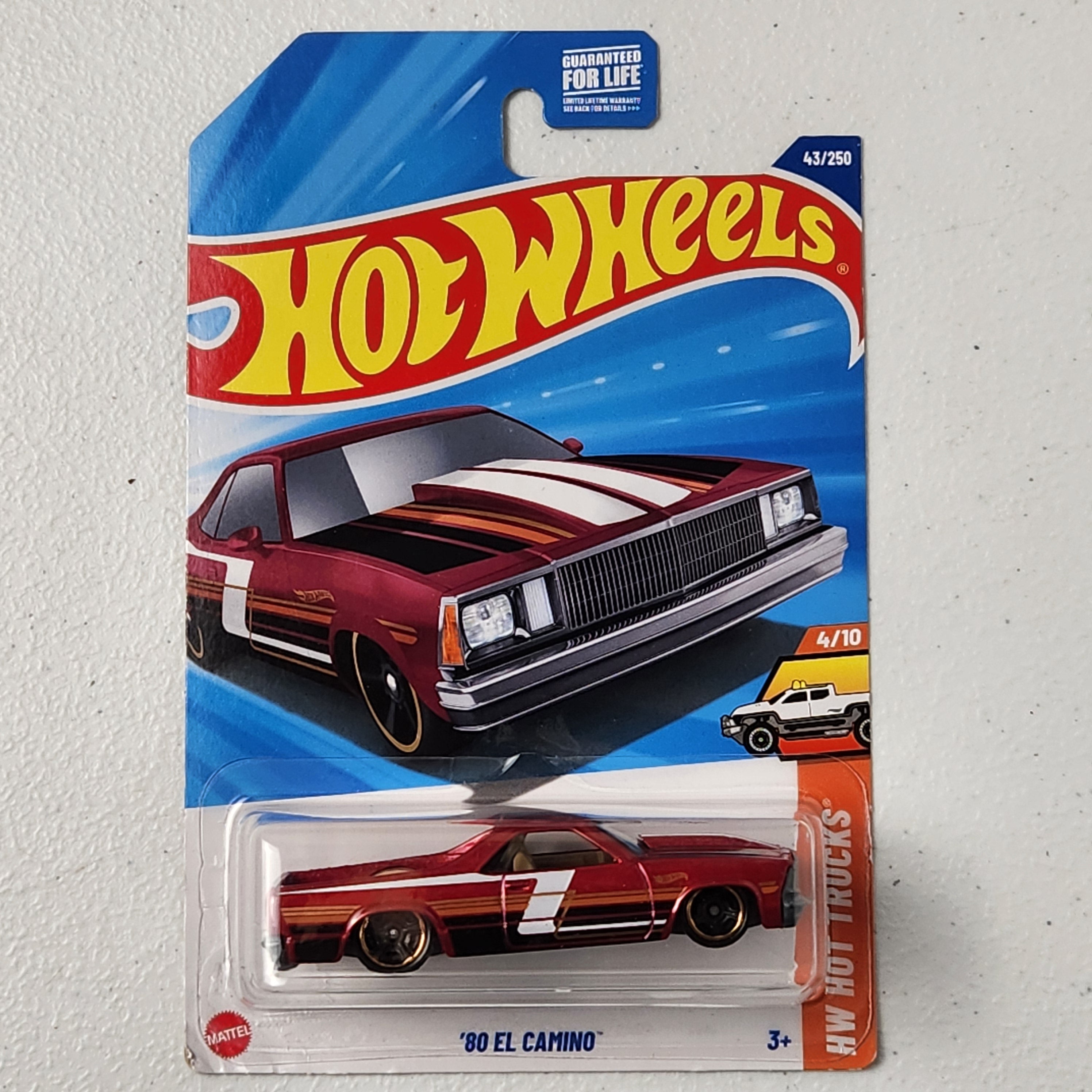 80 El Camino American Mainline Hot Wheels