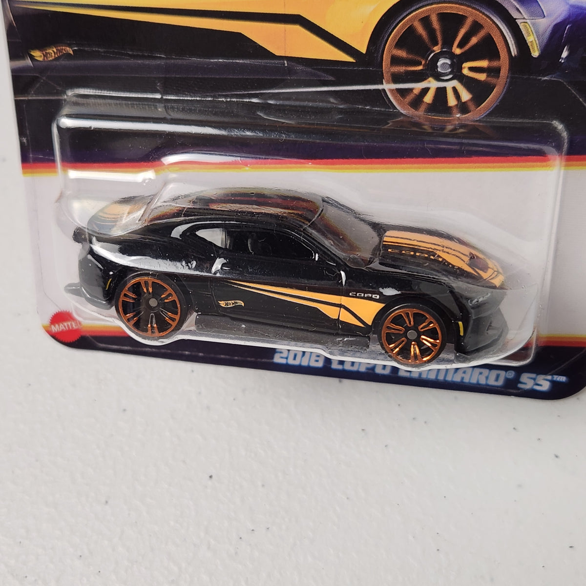 2018 COPO Camaro SS 7/8 American Neon Speeders Hot Wheels 2025