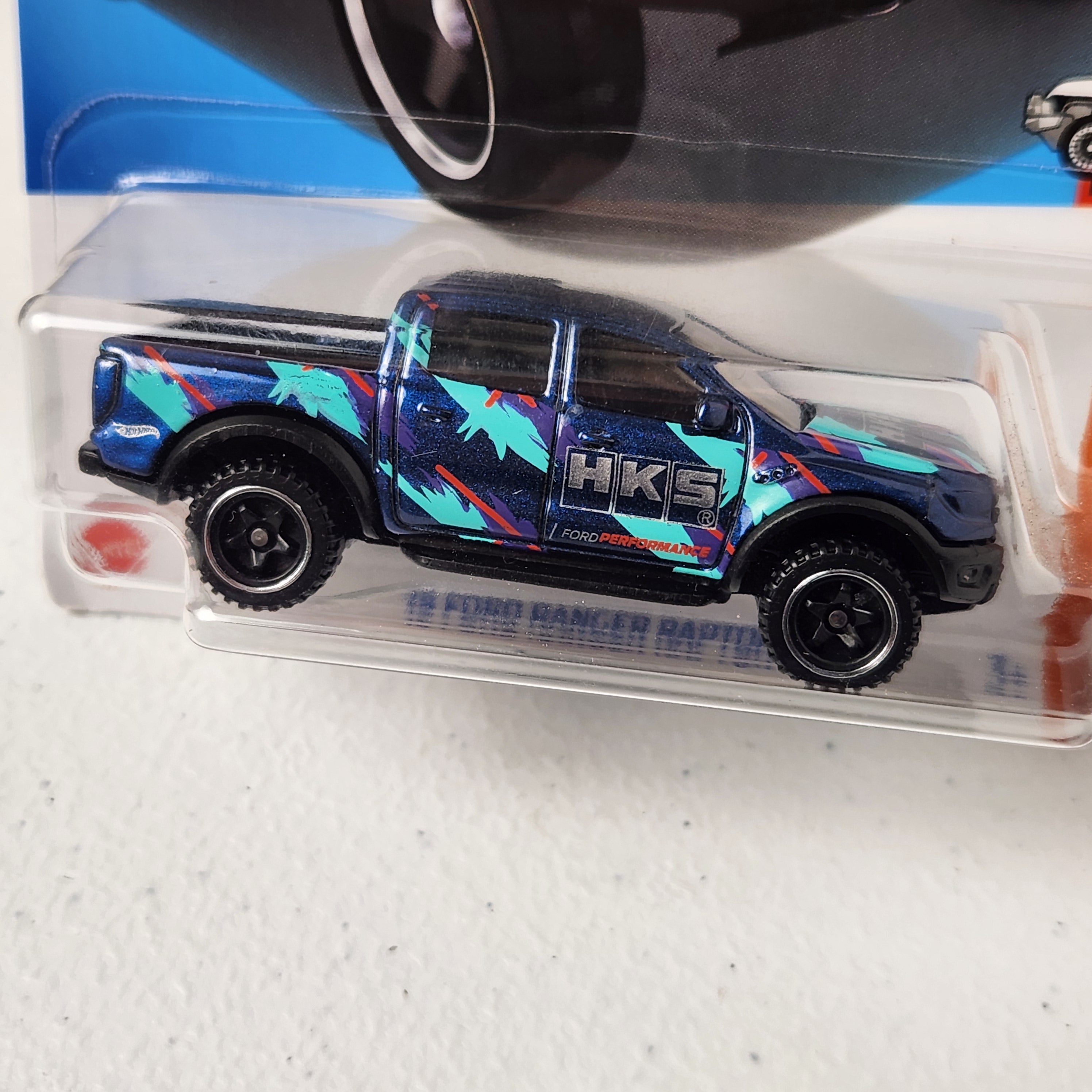 19 Ford Ranger Raptor Pickup American Mainline Hot Wheels