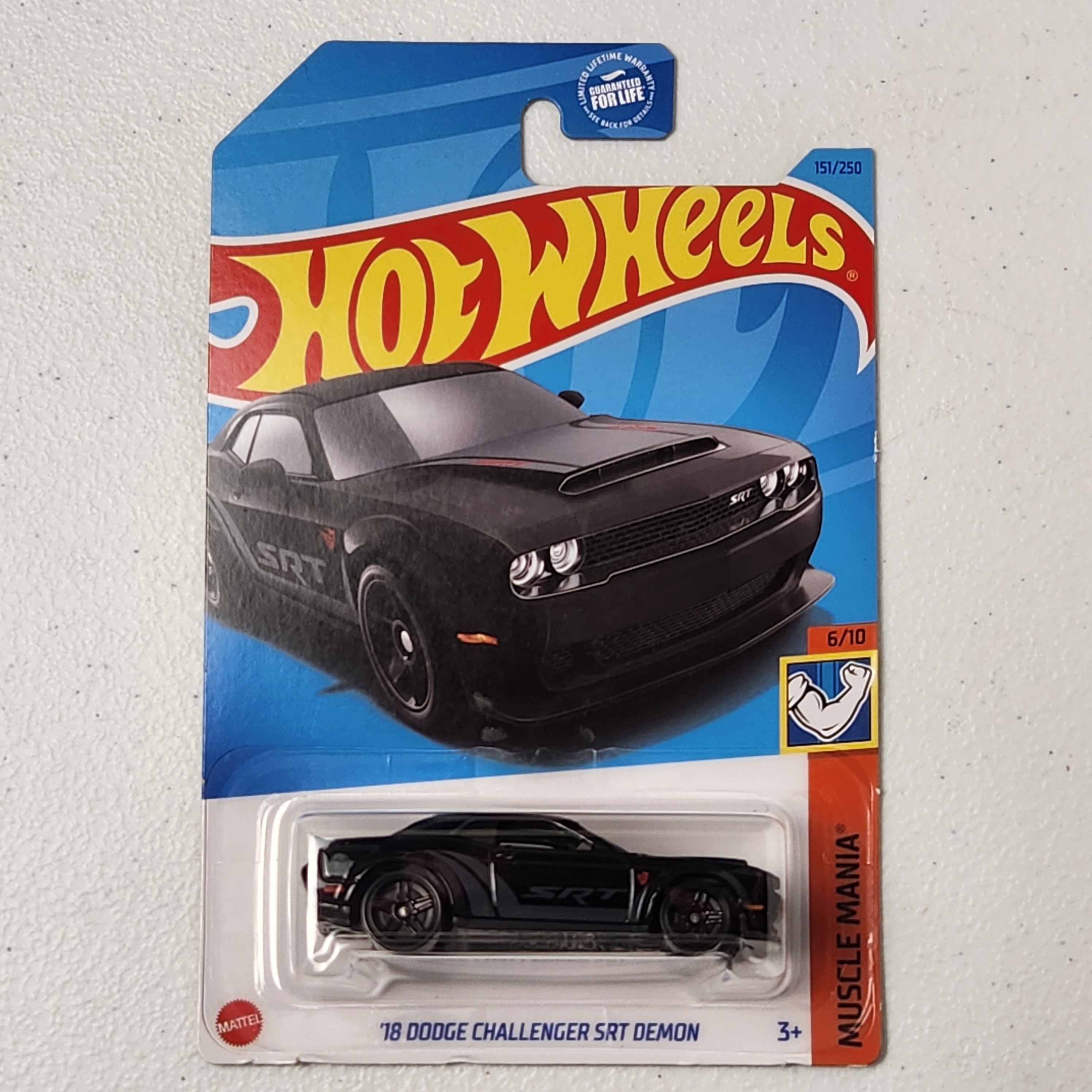 18 Dodge Challenger SRT Demon American Mainline Hot Wheels