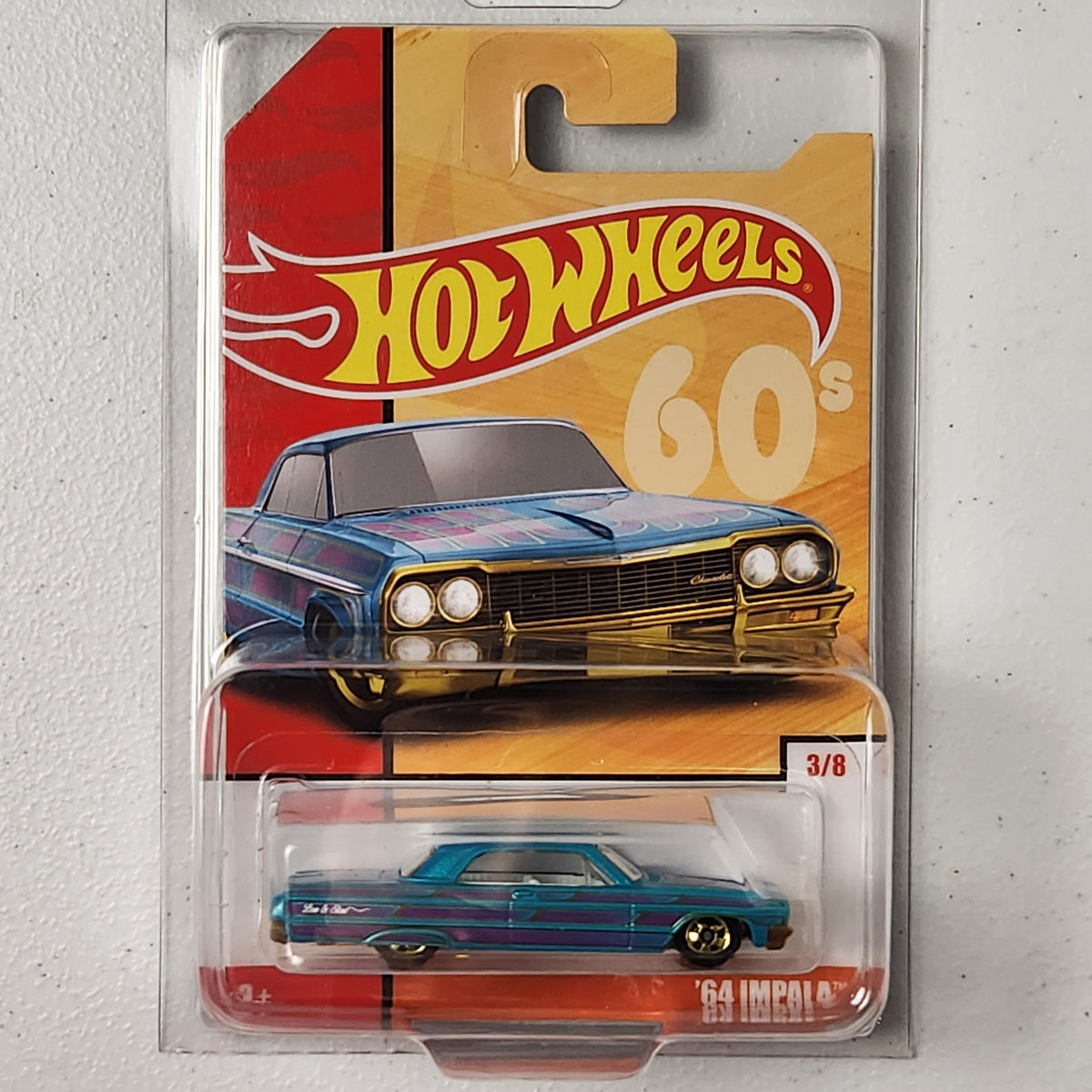 64 Impala 3/8 American 60's Hot Wheels 2018
