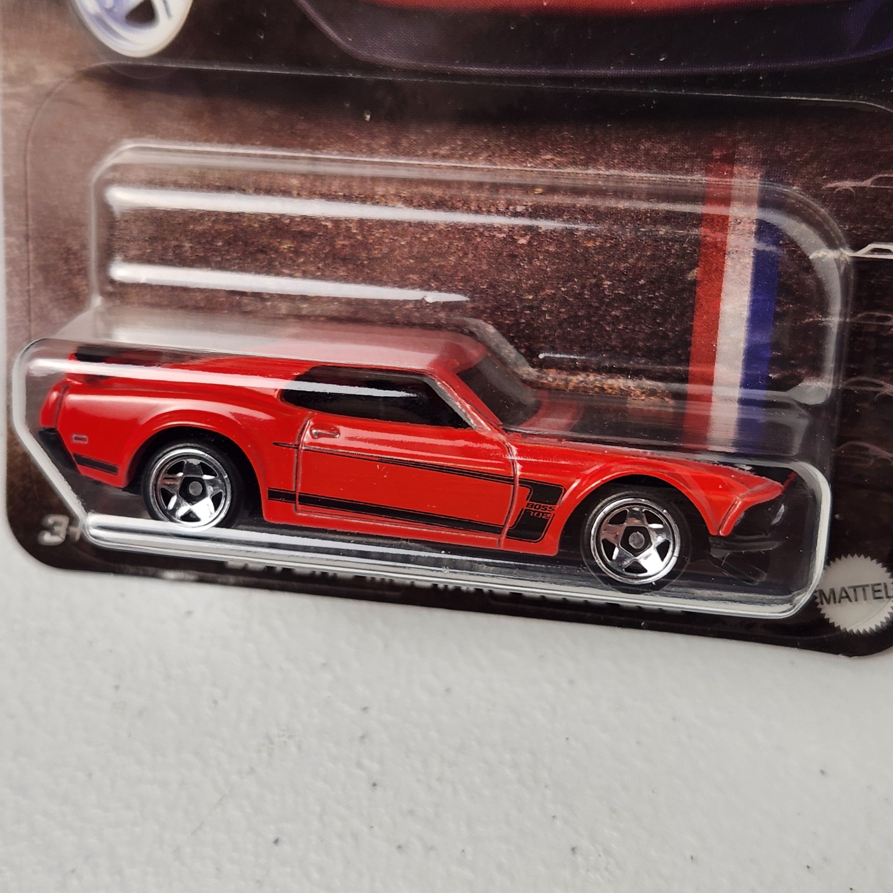 69 Ford Mustang BOSS 302 2/5 American Mustang Hot Wheels 2025