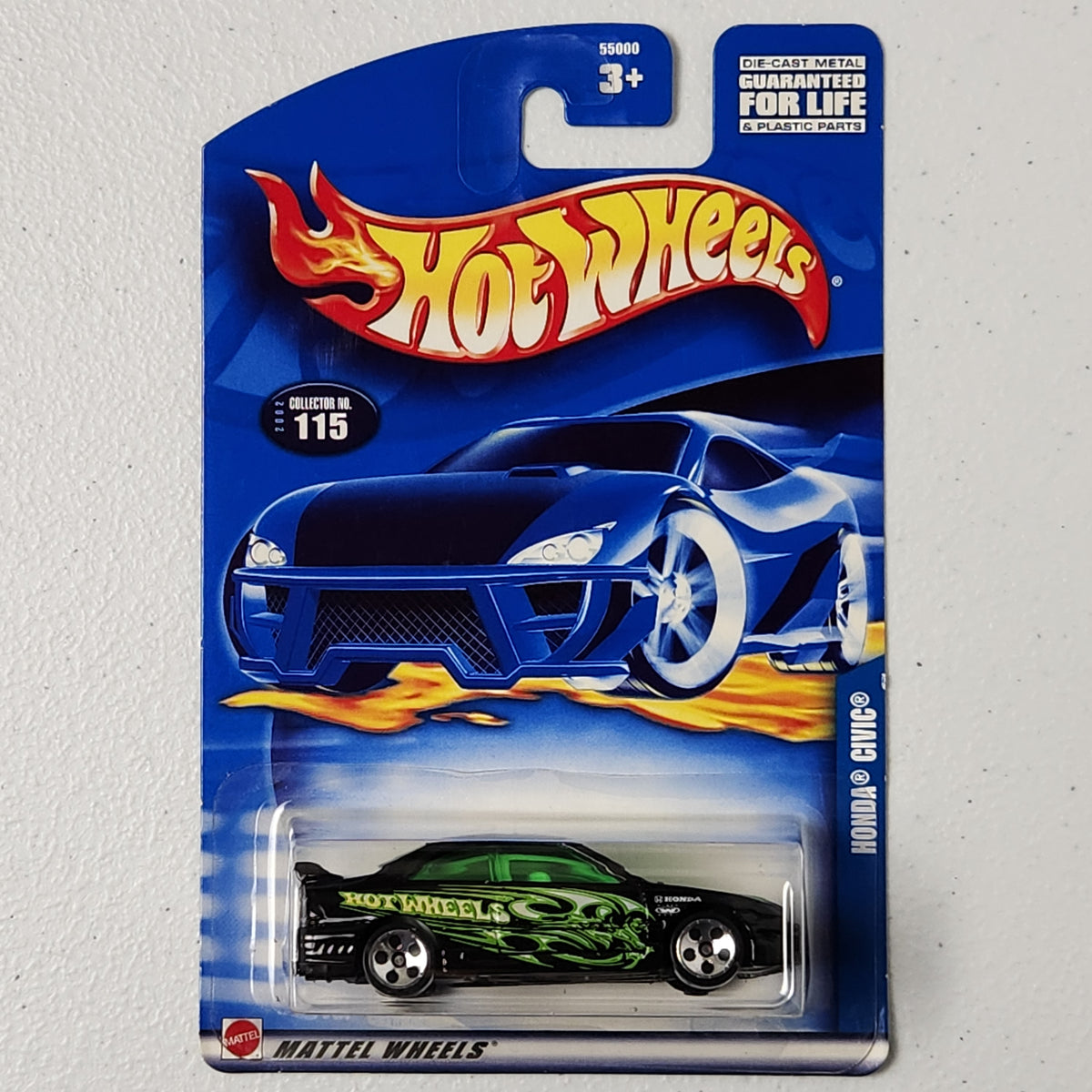 Honda Civic JDM 2000s Mainline Hot Wheels