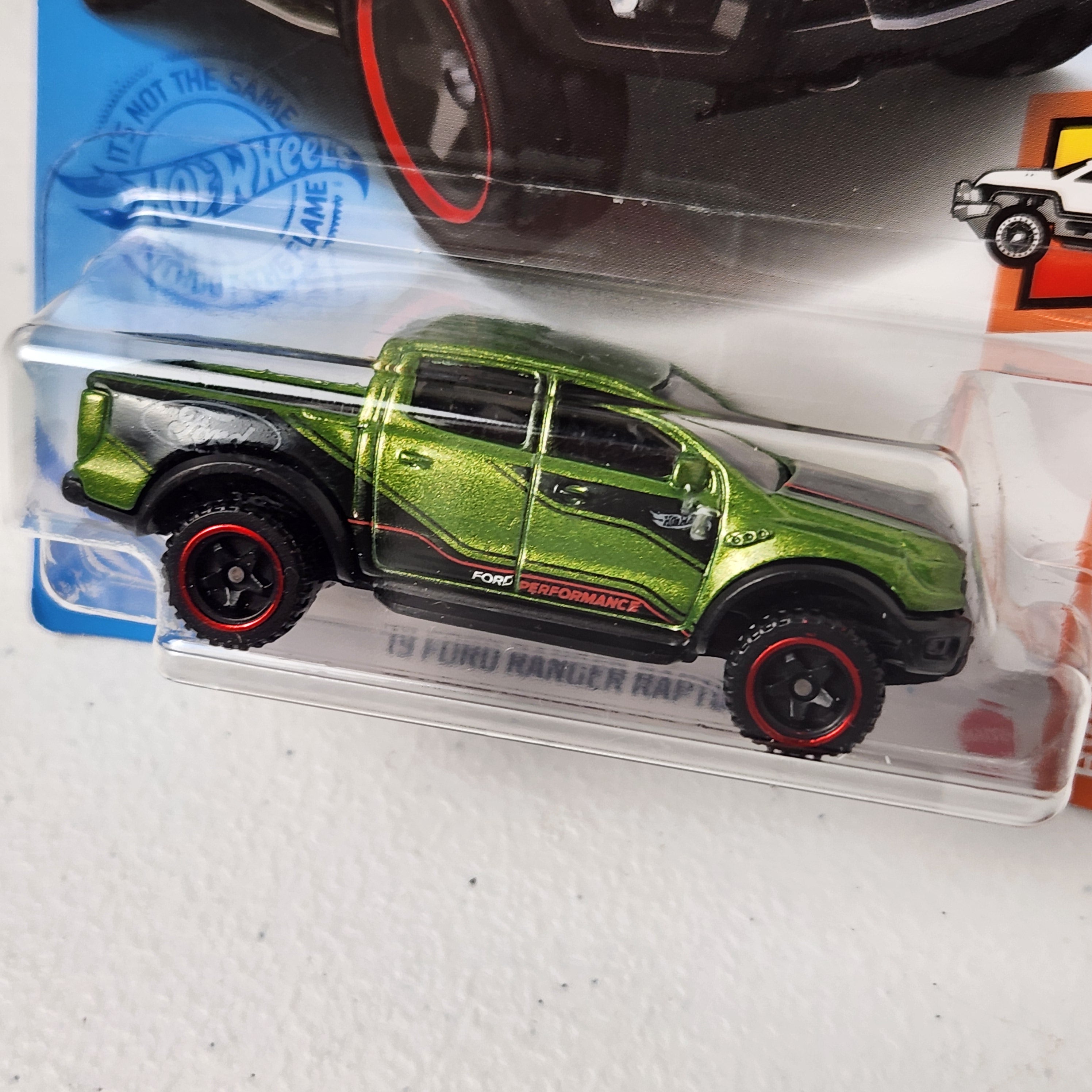 19 Ford Ranger Raptor Pickup American Mainline Hot Wheels