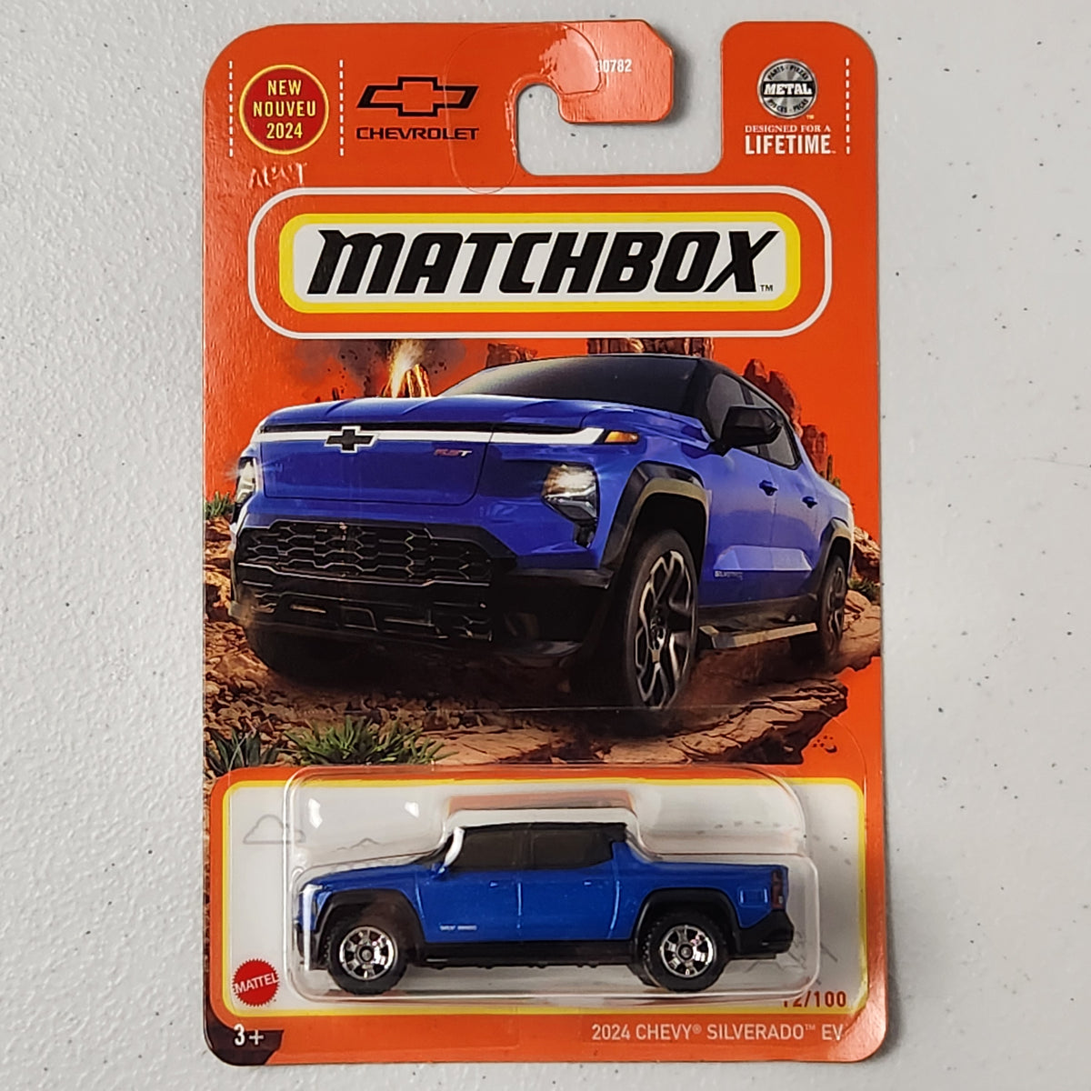 2024 Chevy Silverado EV American Mainline Matchbox