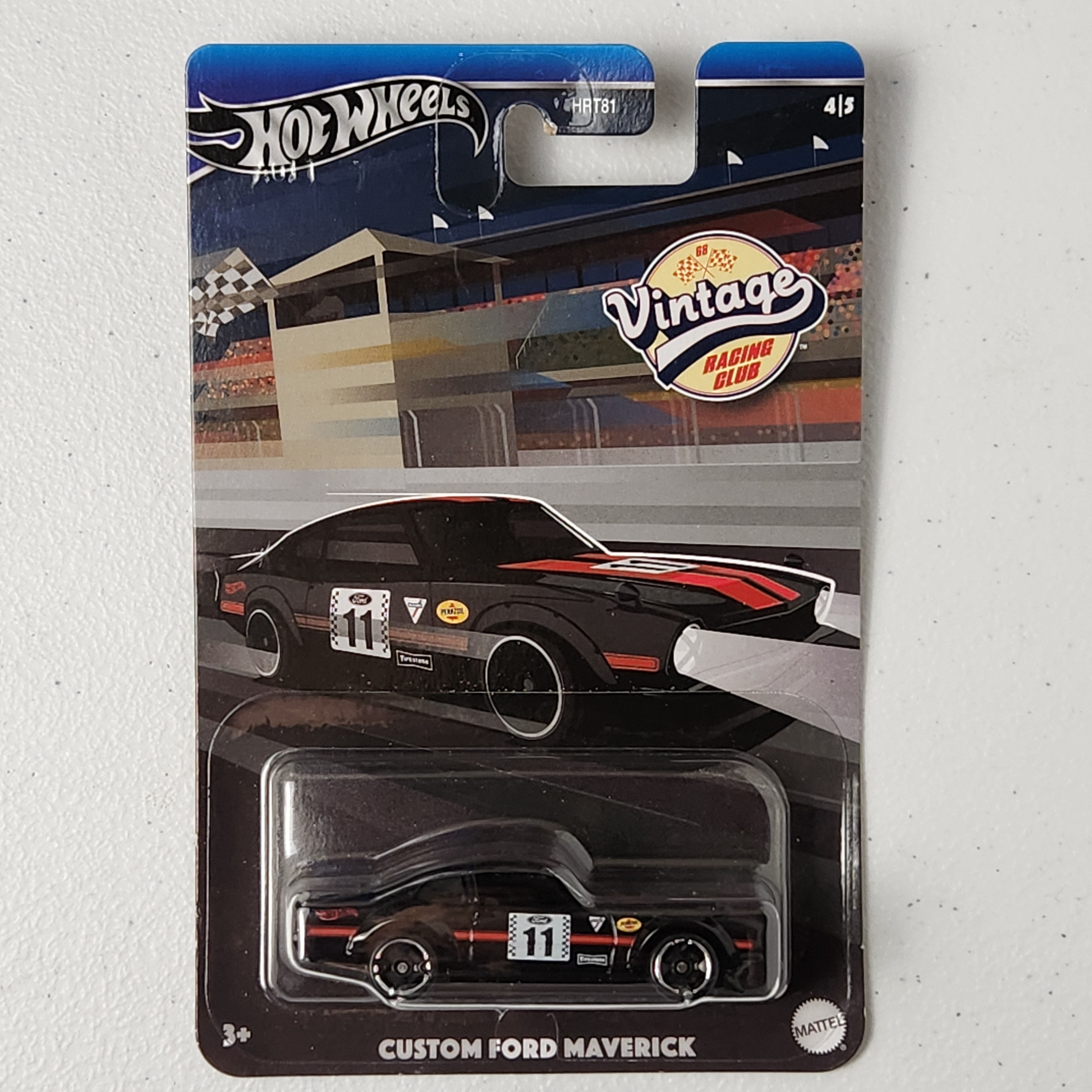 Custom Ford Maverick American Silver Series Hot Wheels