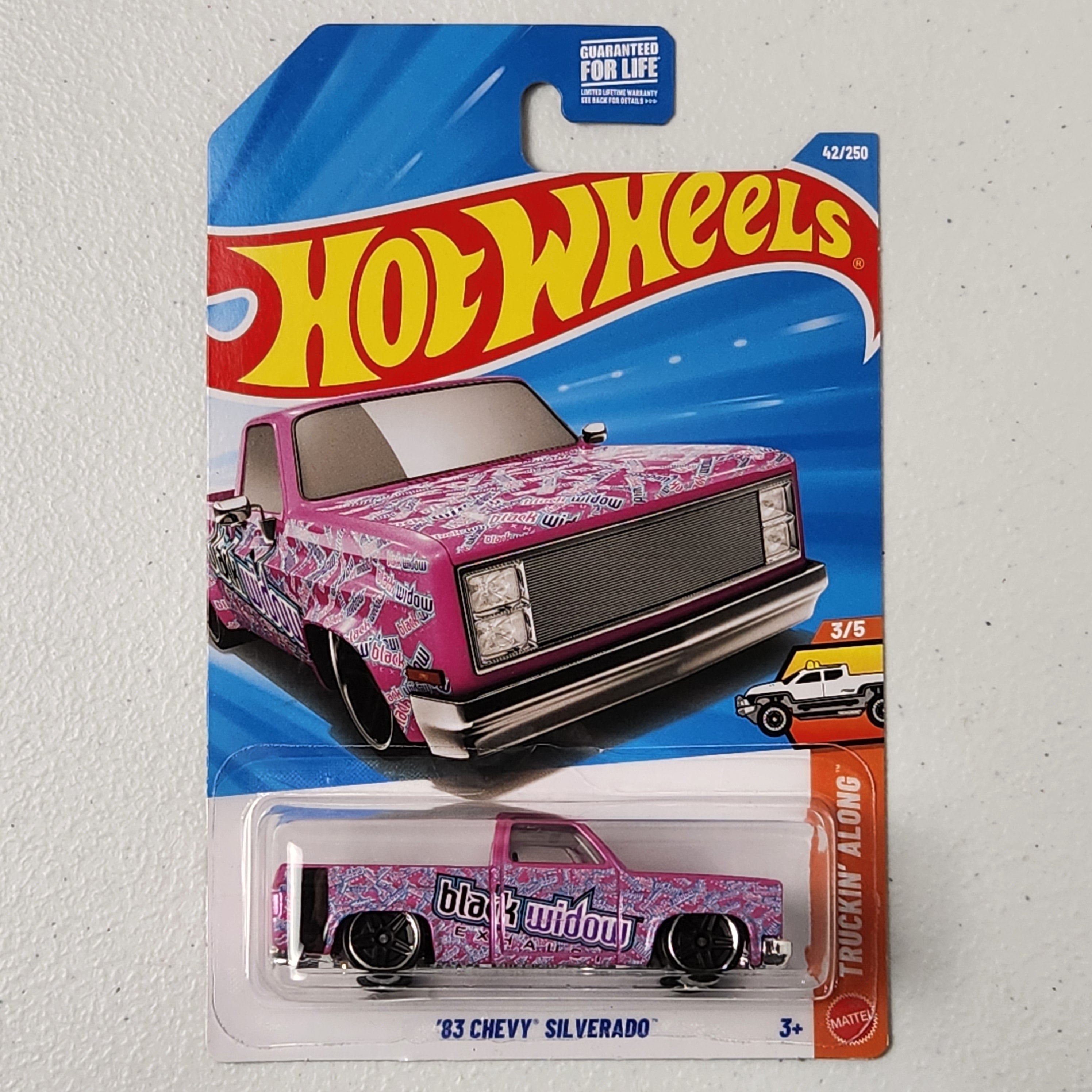 83 Chevy Silverado Pickup Truck American Mainline Hot Wheels