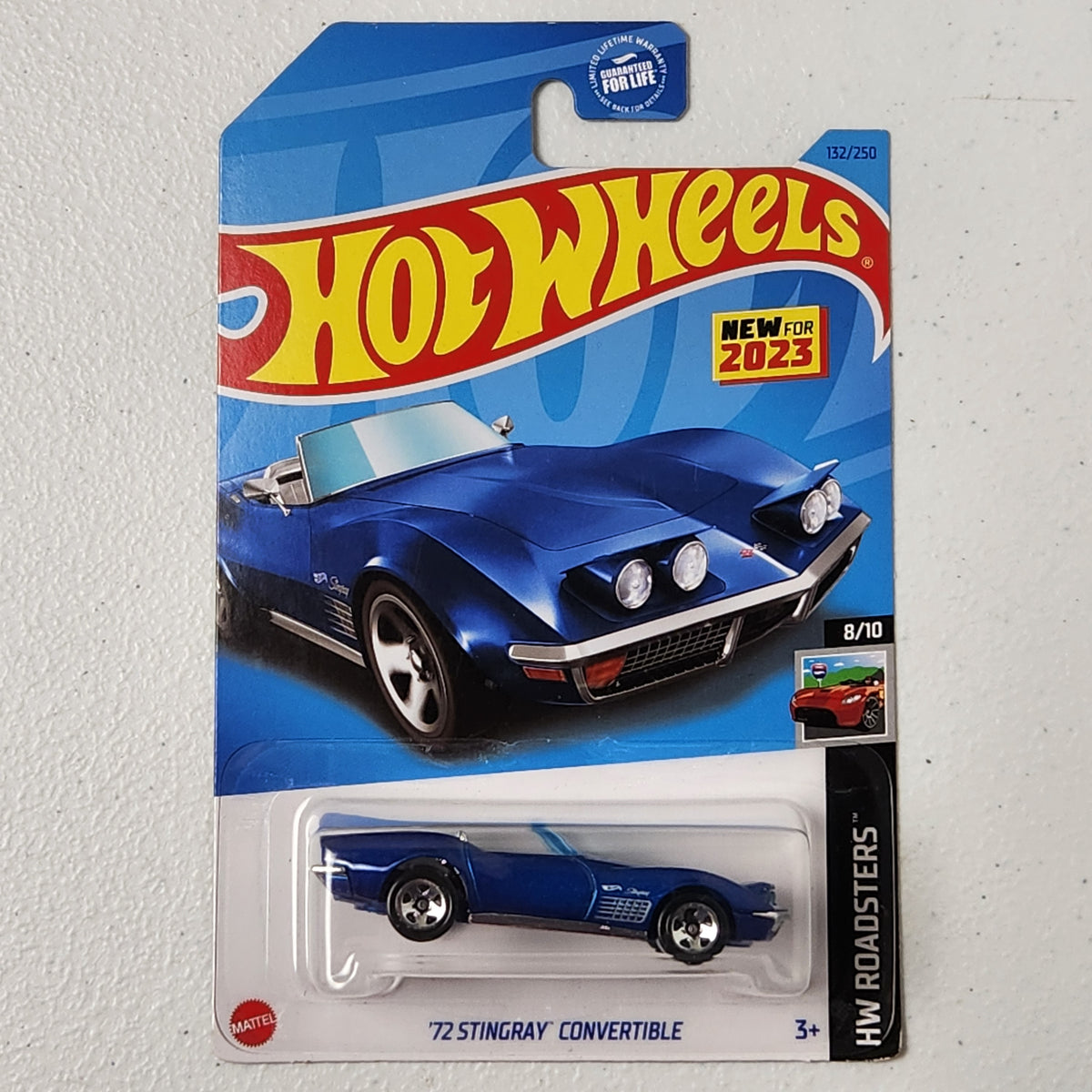 72 Stingray Convertible American Mainline Hot Wheels