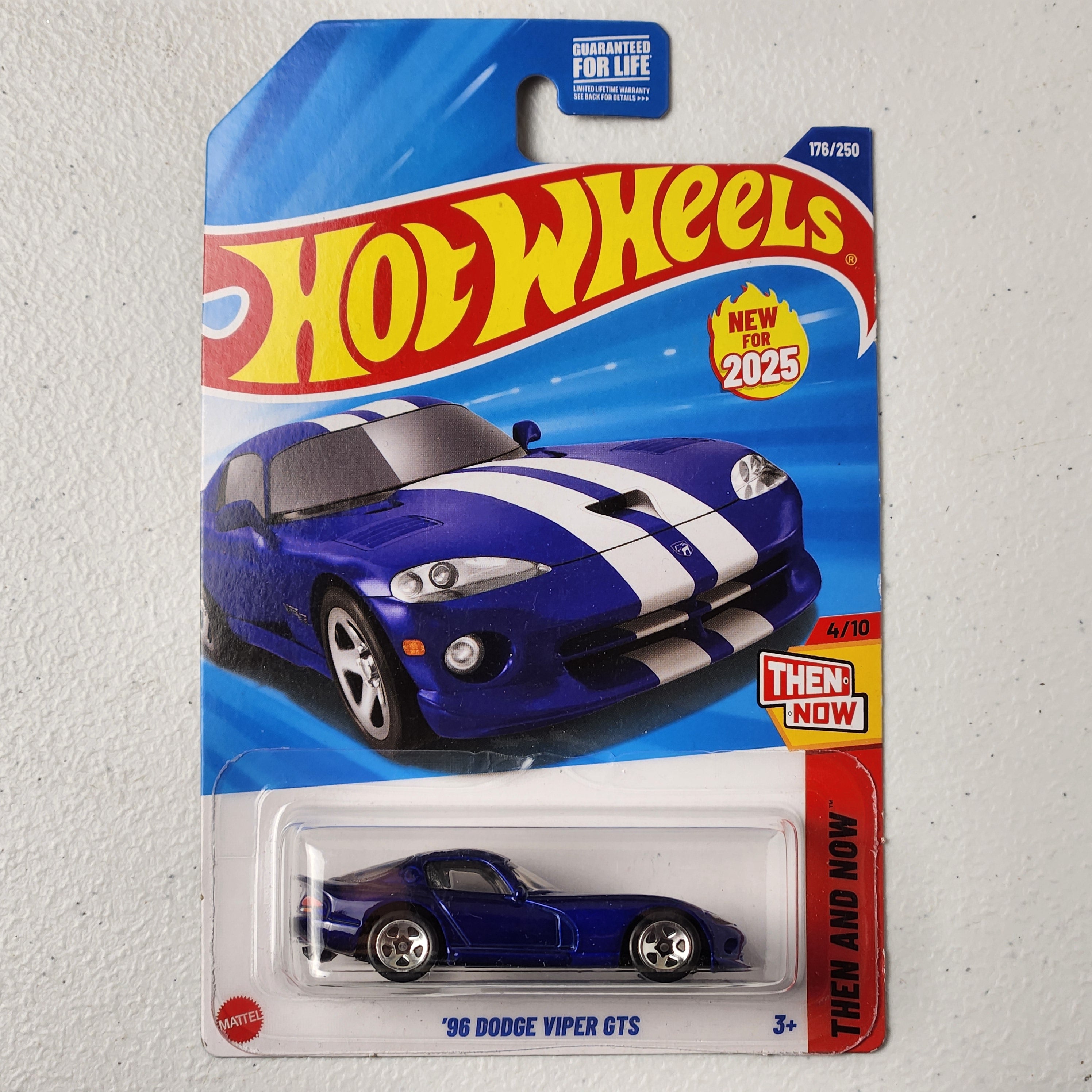 96 Dodge Viper GTS American Mainline Hot Wheels