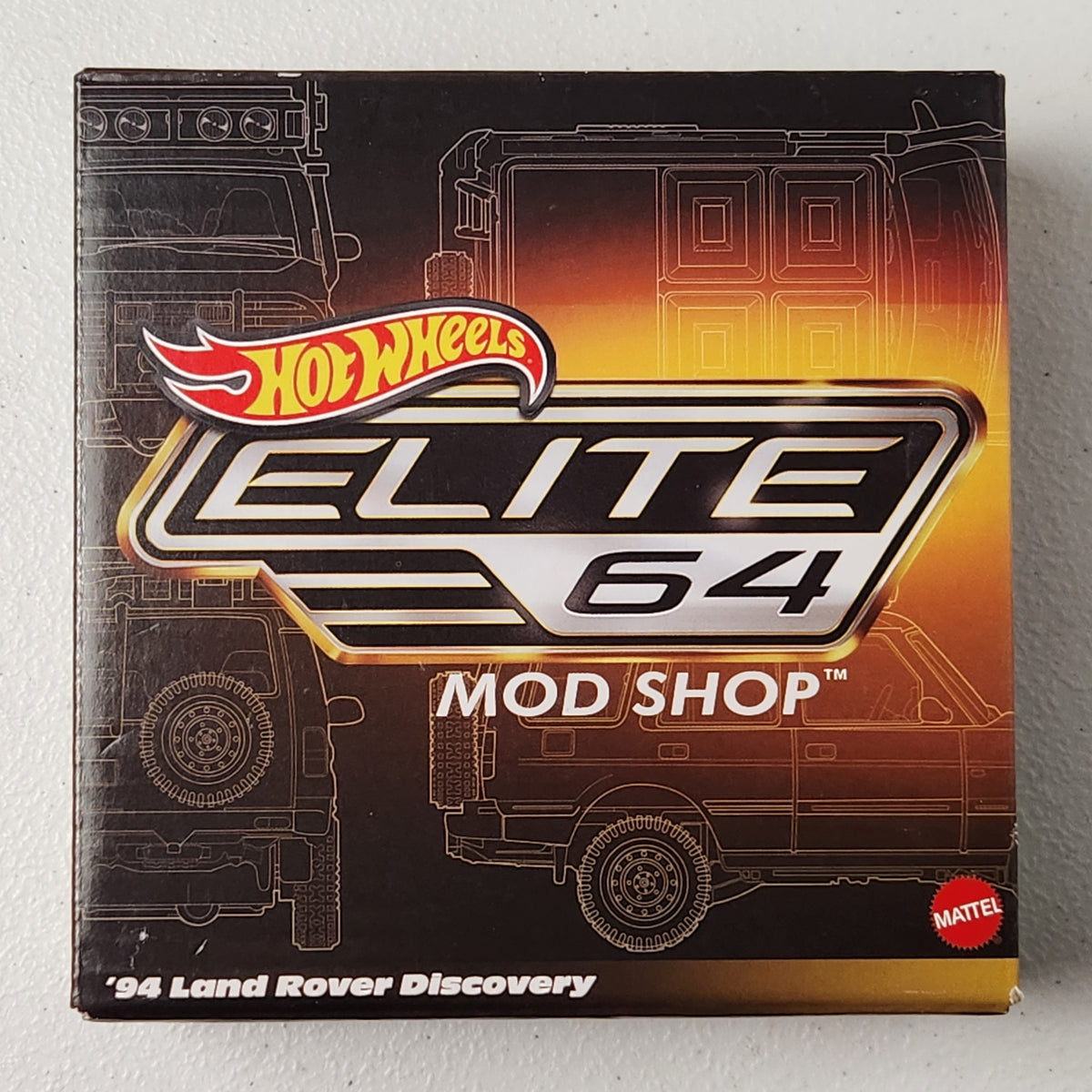 94 Land Rover Discovery Mod Shop #3 British Elite 64 Hot Wheels 2024