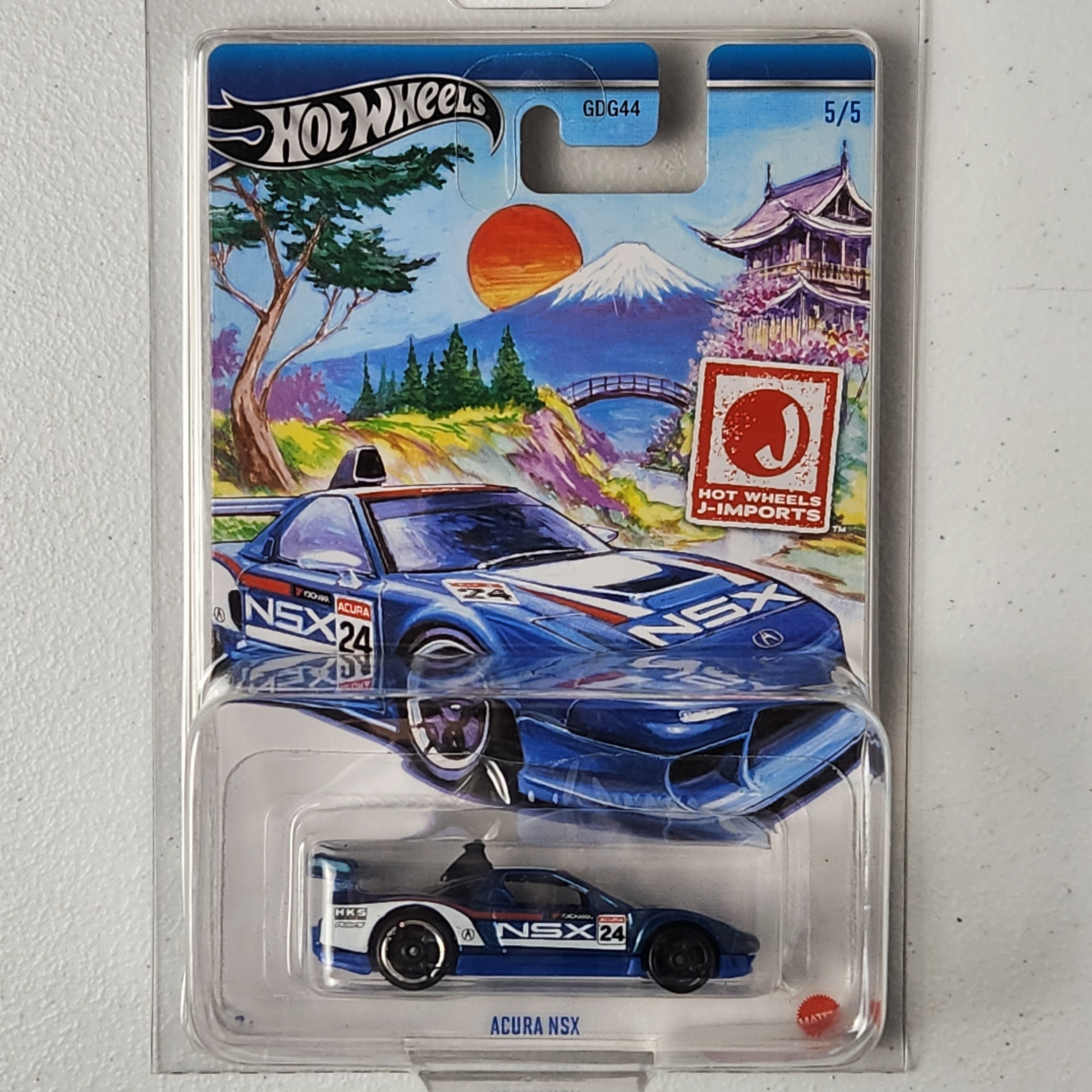 Acura NSX 5/5 JDM J-Imports Hot Wheels 2024