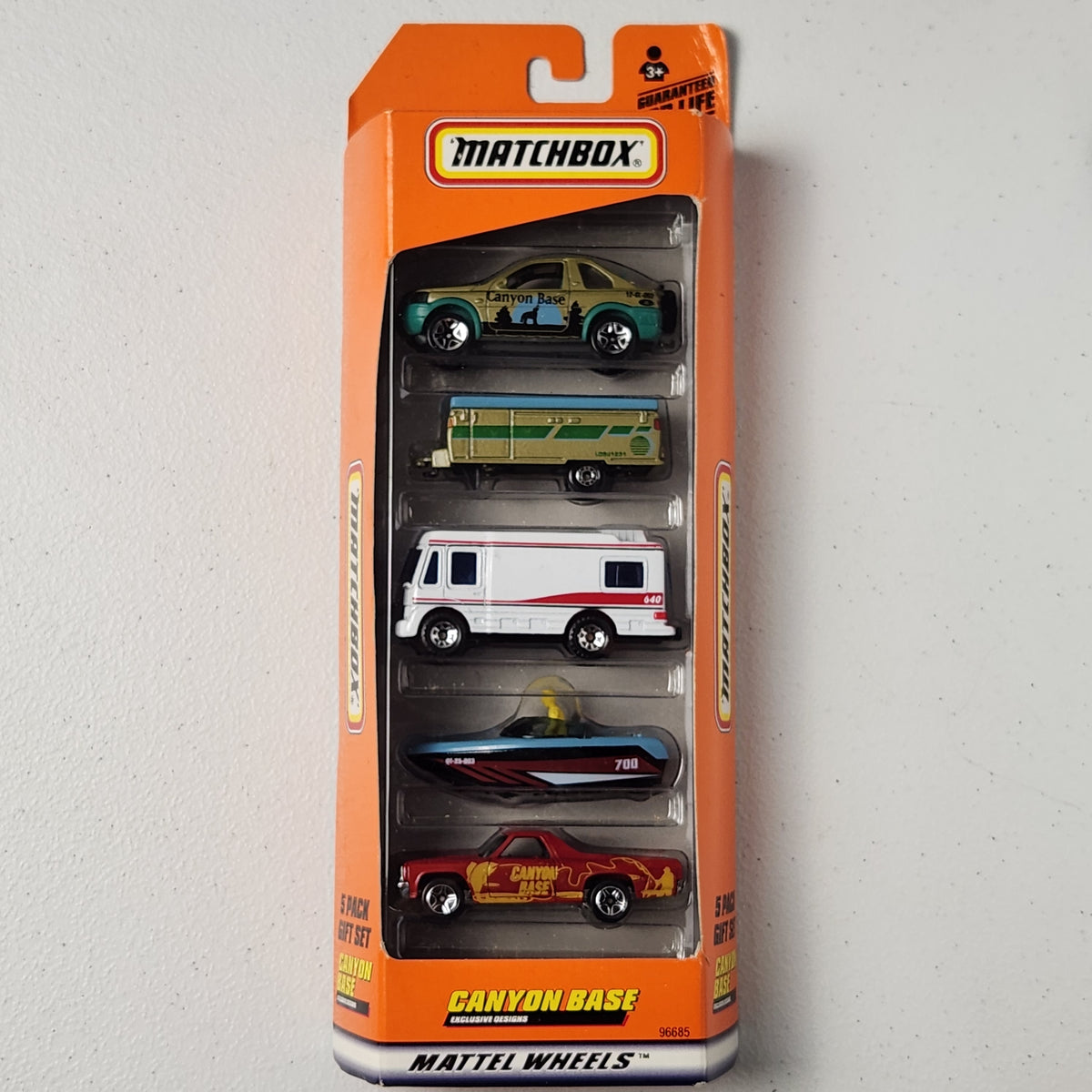Canyon Base Gift 5-Pack Canyon Base Matchbox 2000