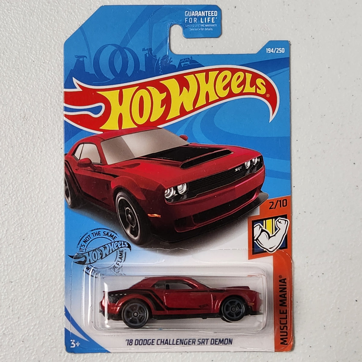 18 Dodge Challenger SRT Demon American Mainline Hot Wheels