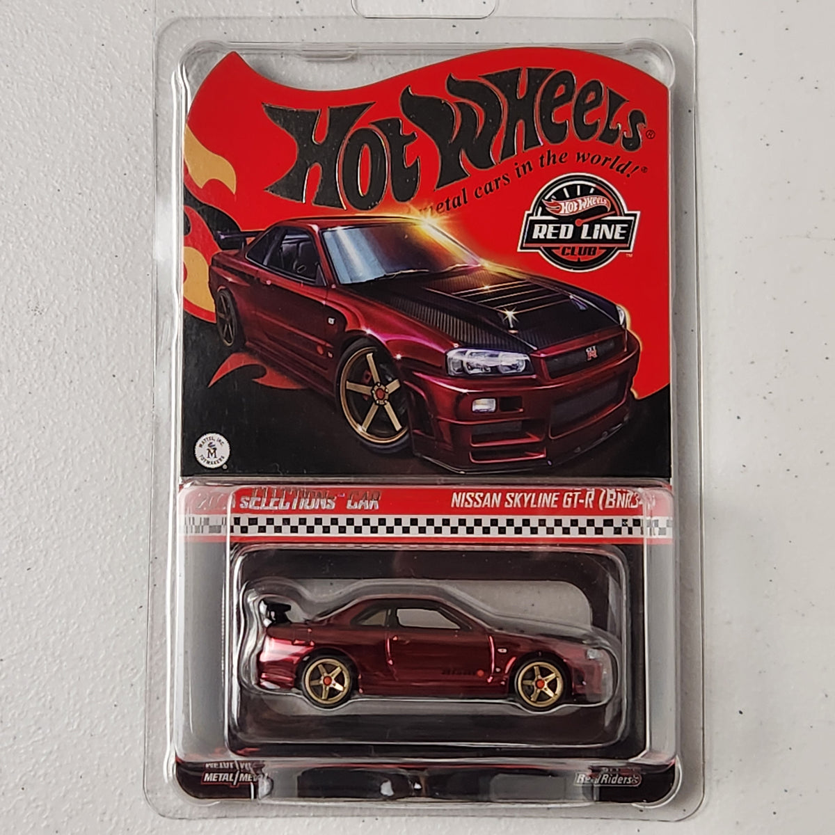 Nissan Skyline GTR (BNR34) R34 JDM RLC Hot Wheels 2024
