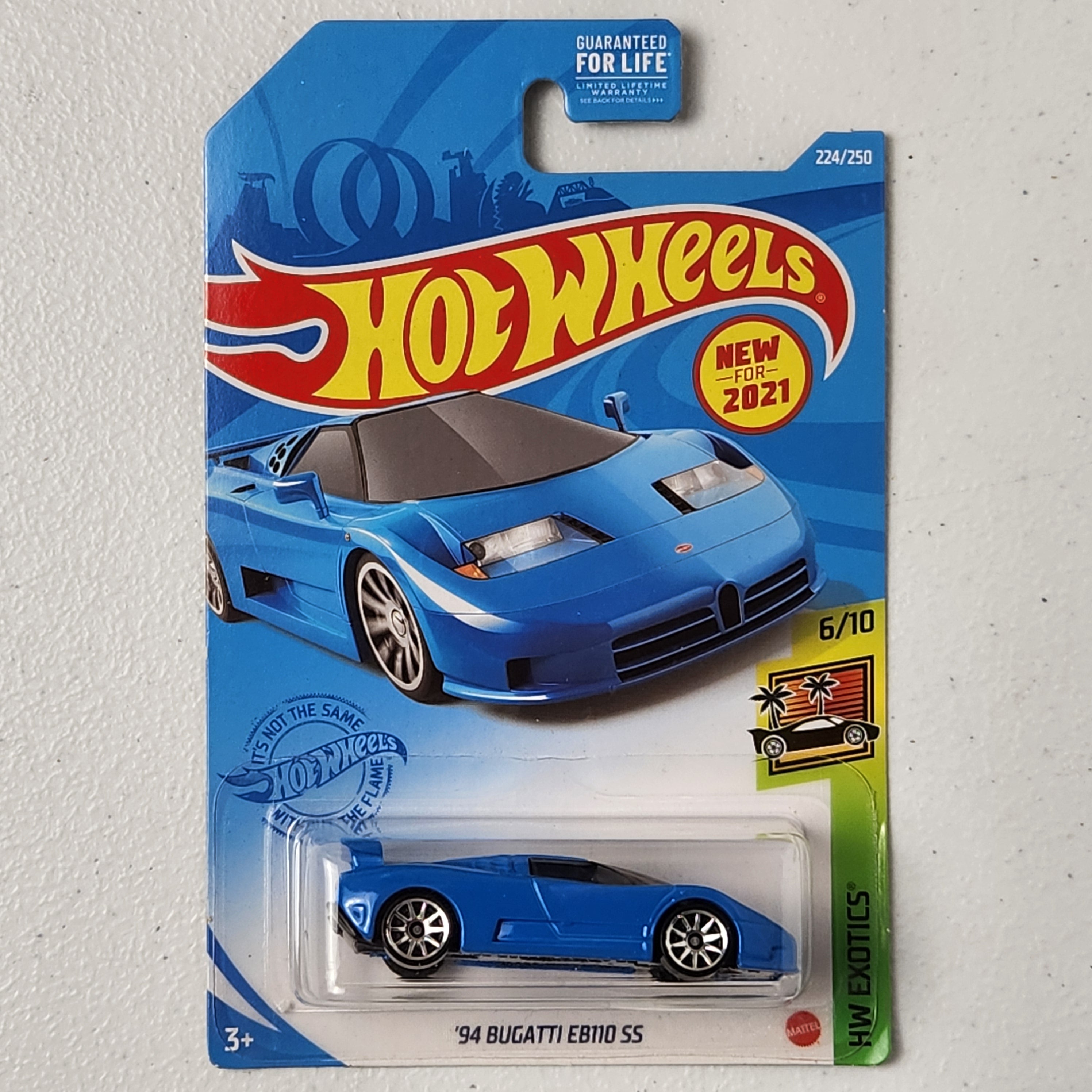 94 Bugatti EB110 SS Exotic Mainline Hot Wheels