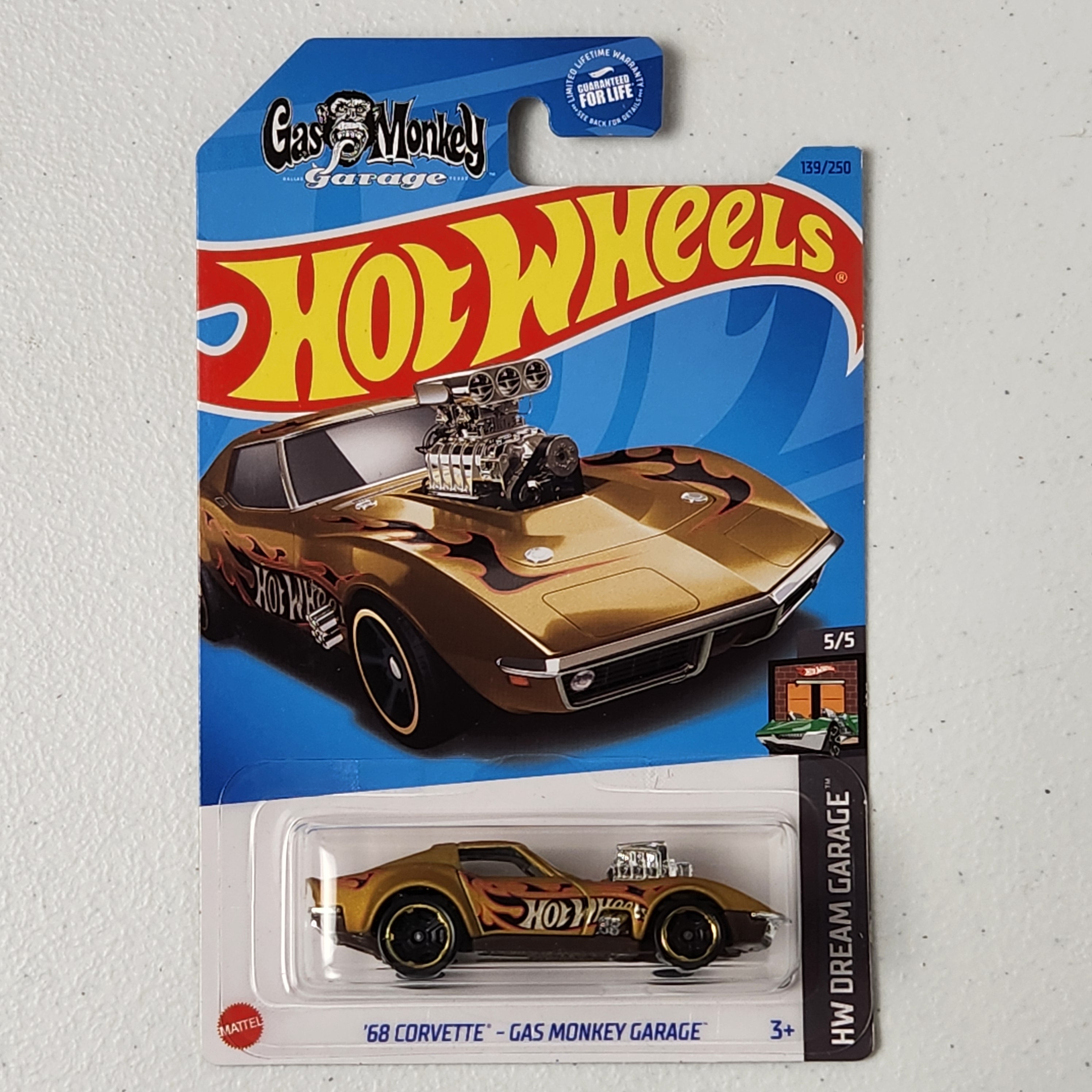 68 Corvette - Gas Monkey Garage American Mainline Hot Wheels