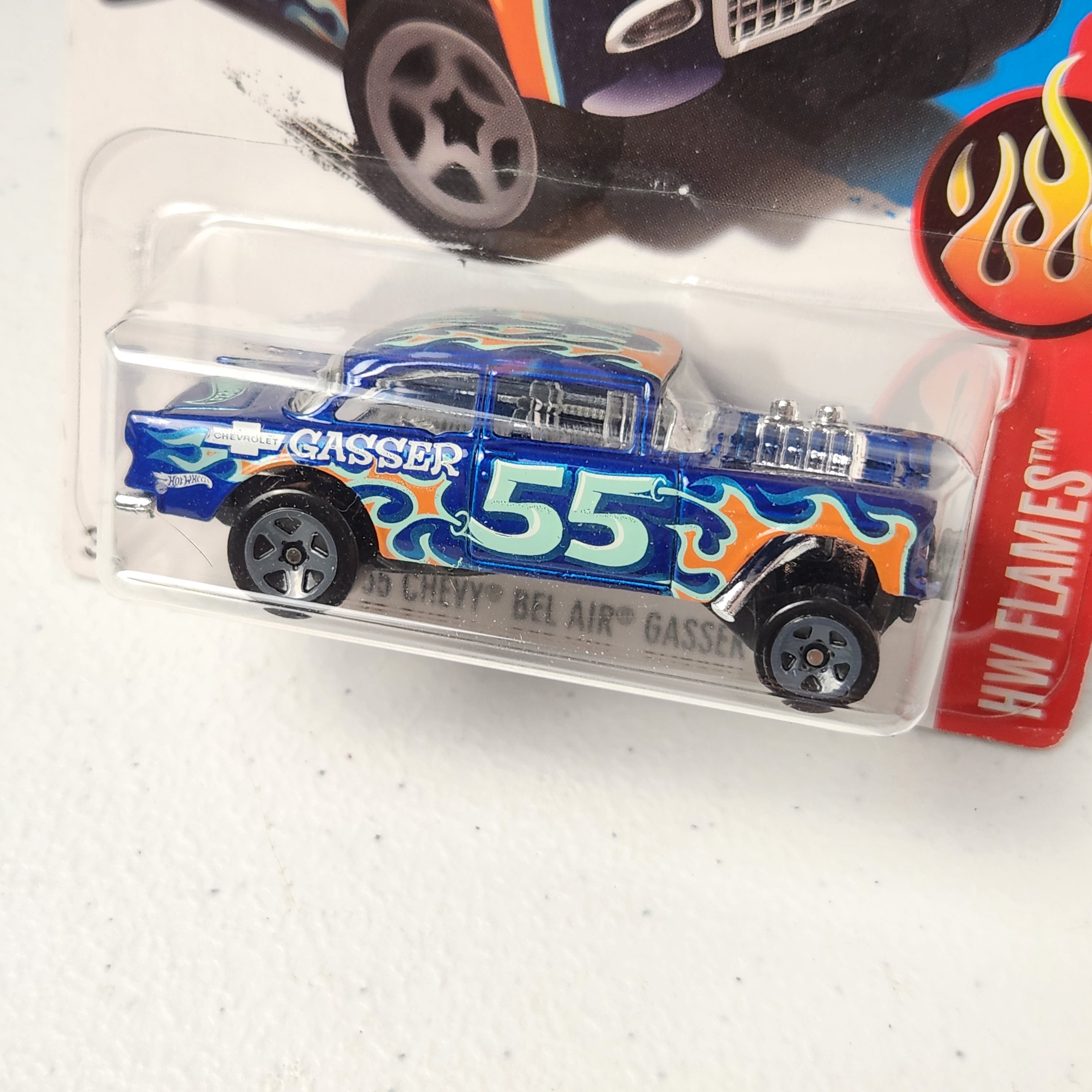 55 Chevy Bel Air Gasser American Mainline Hot Wheels