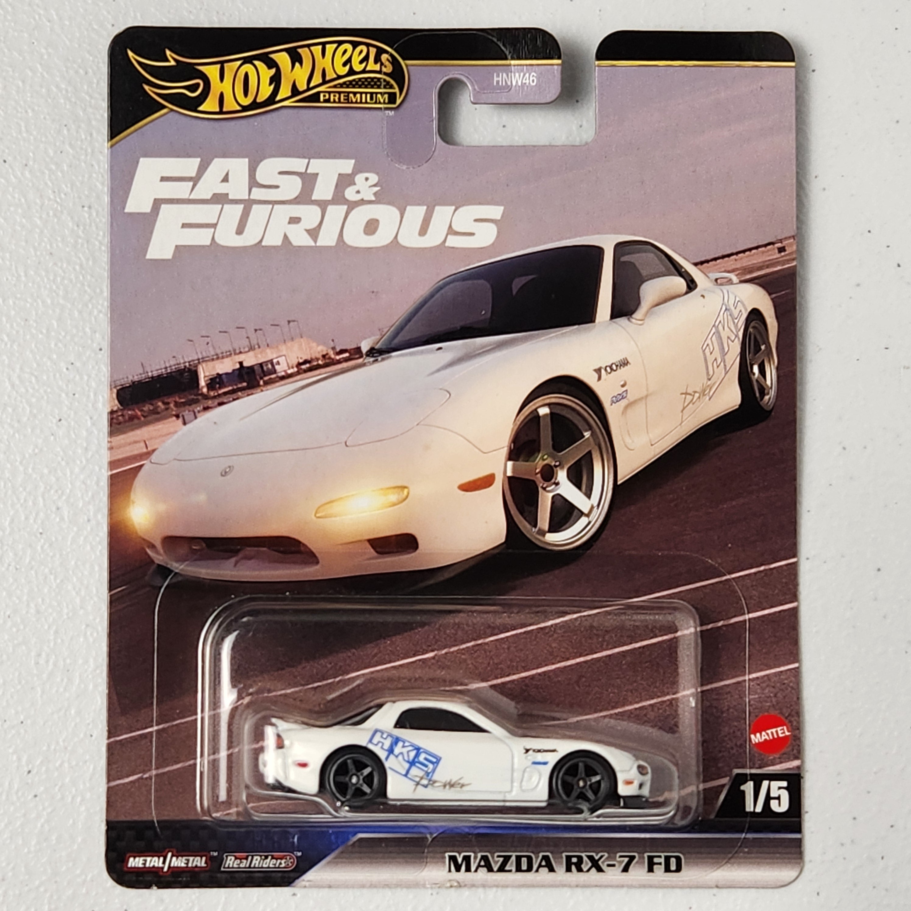 Mazda RX-7 FD 1/5 Fast & Furious JDM Premium Hot Wheels 2024
