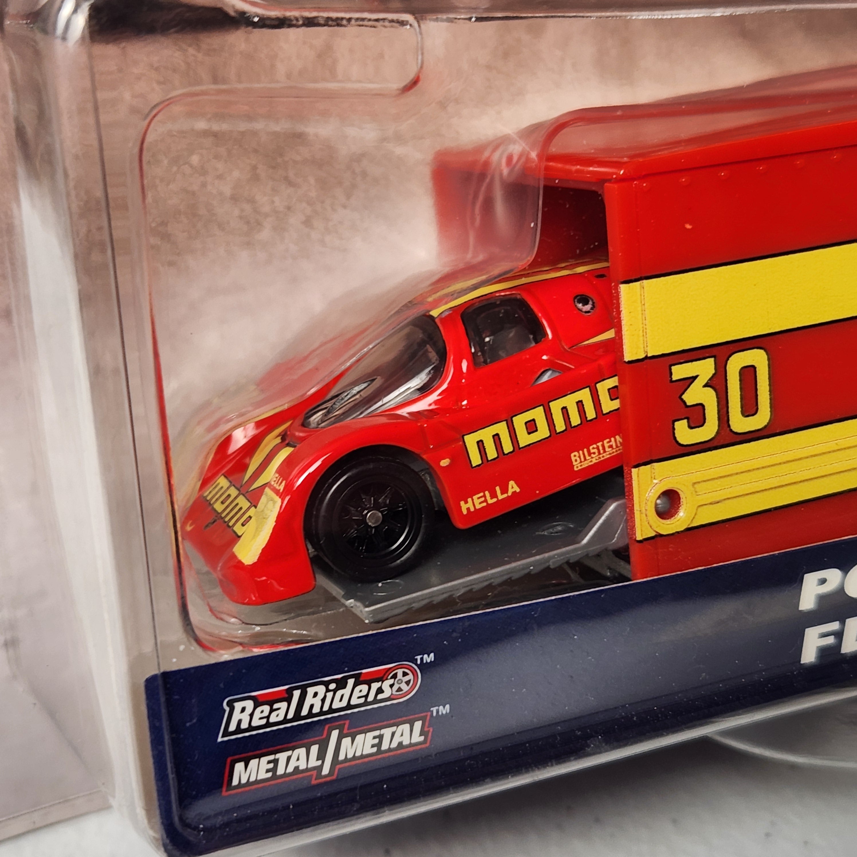 Porsche 962 Fleet Flyer #6 Team Transport European Premium Hot Wheels 2024