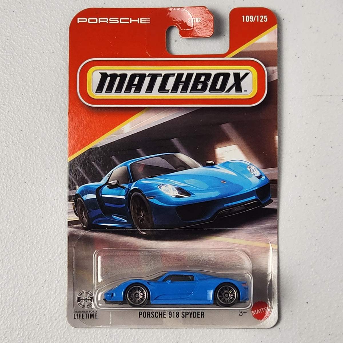 Porsche 918 Spyder European Mainline Matchbox