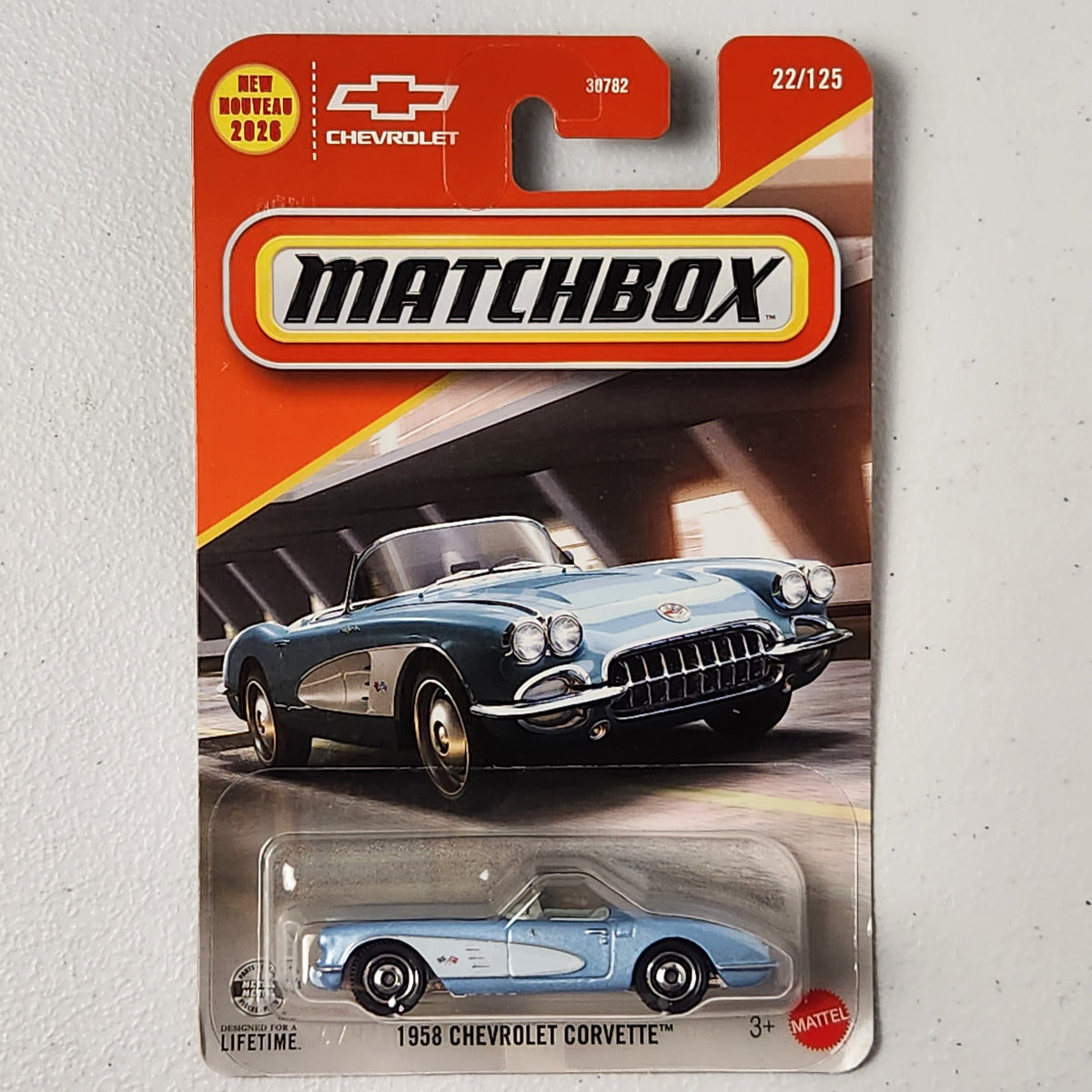 1958 Chevrolet Corvette American Mainline Matchbox