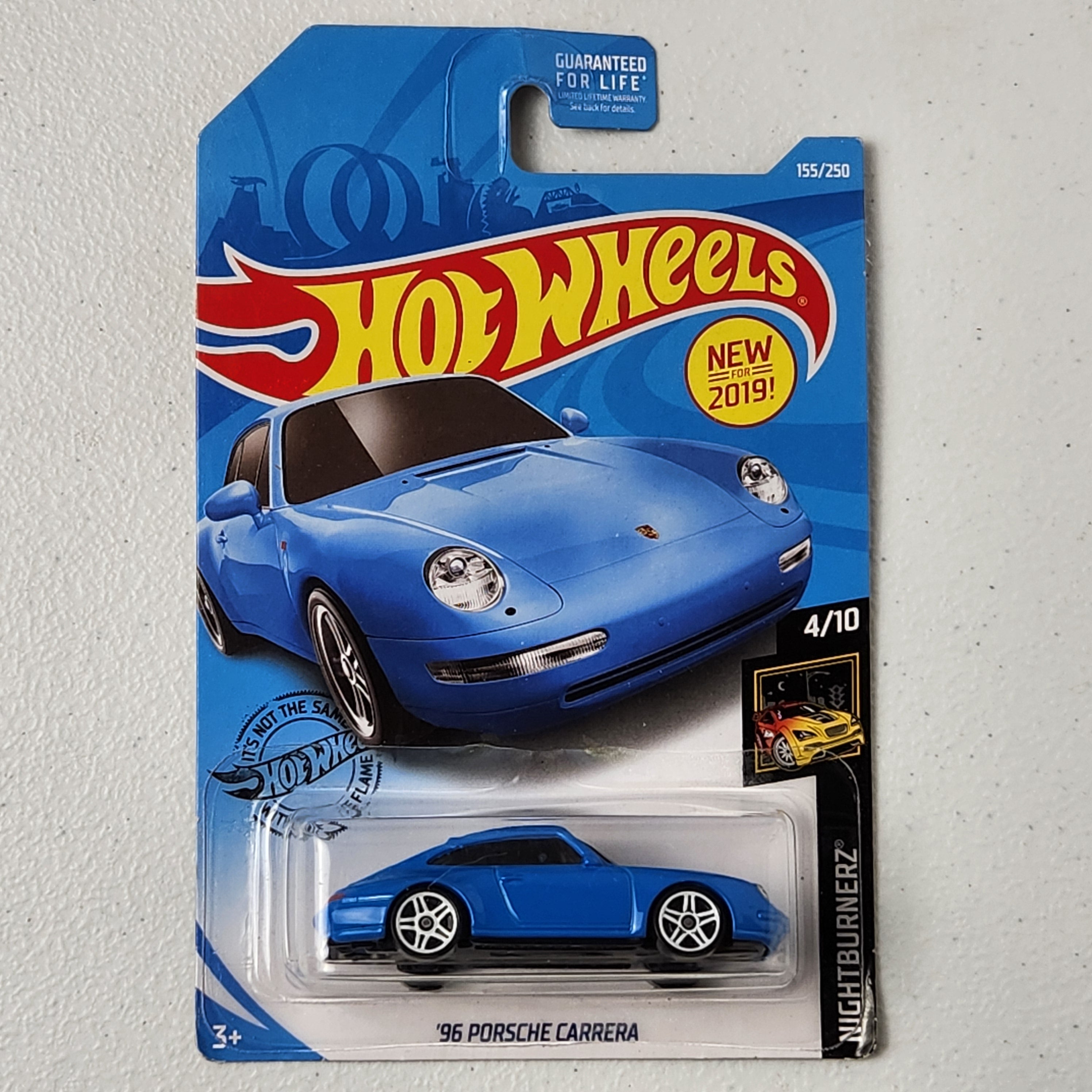 96 Porsche Carrera European Mainline Hot Wheels