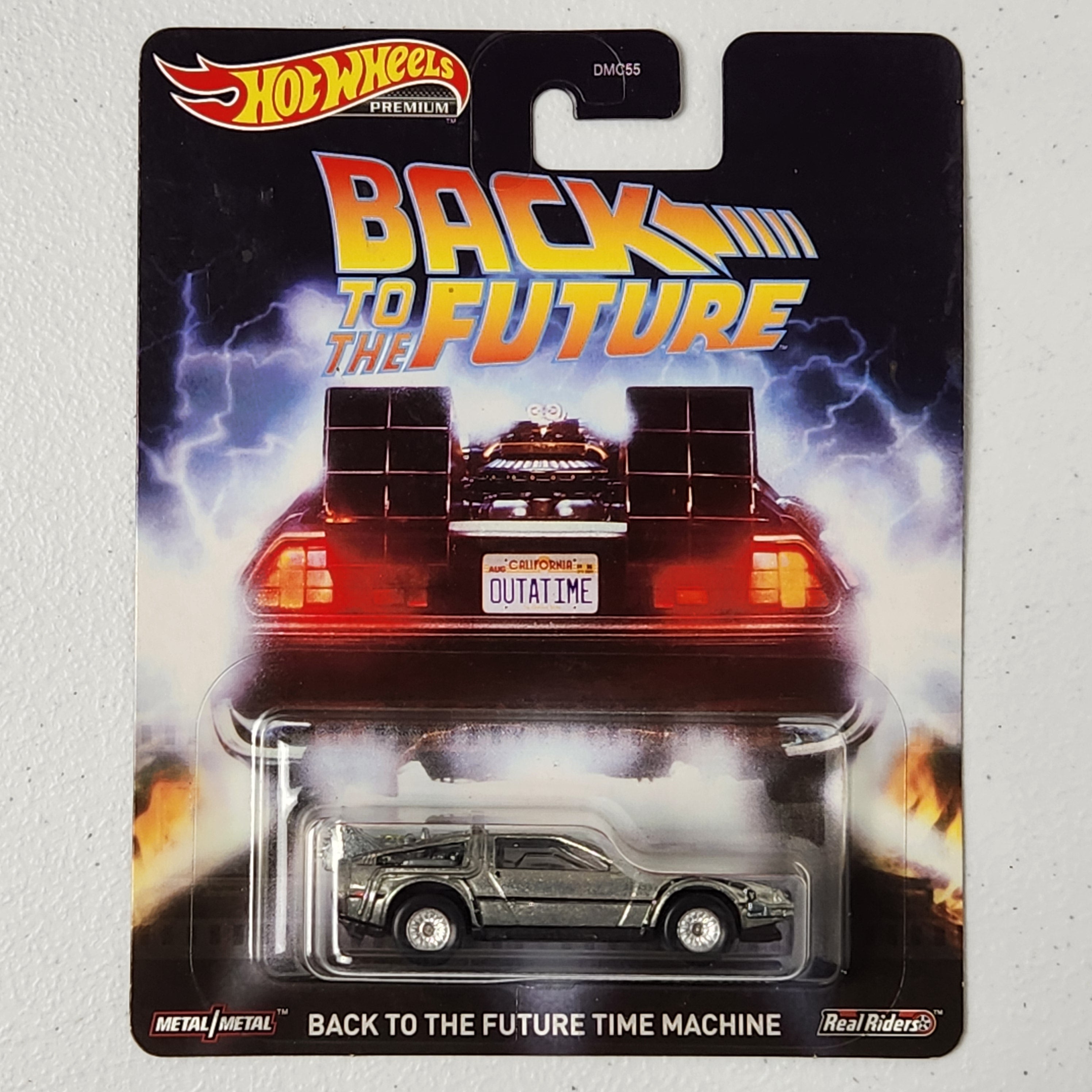 Back to the Future Time Machine 1/5 Pop Culture Pop Culture Premium Hot Wheels 2019