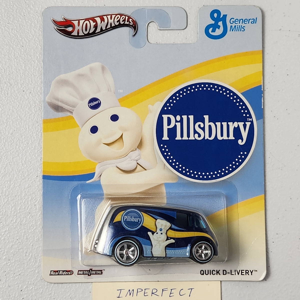 Quick D-Livery Pillsbury General Mills American Premium Hot Wheels 2013