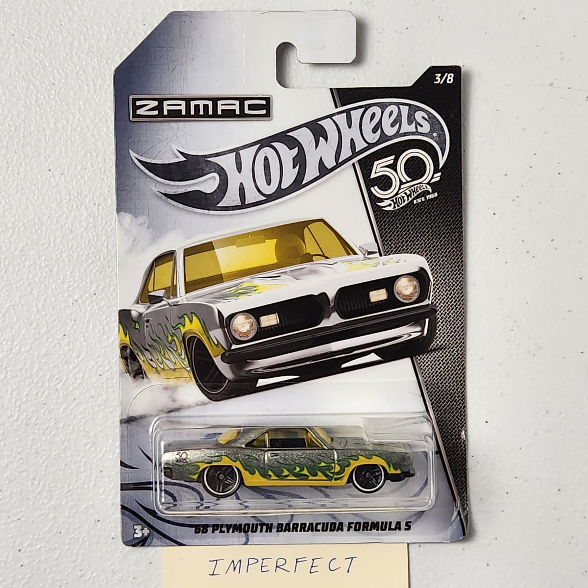 50th Anniversary Edition Zamac Set 50th Hot Wheels 2018