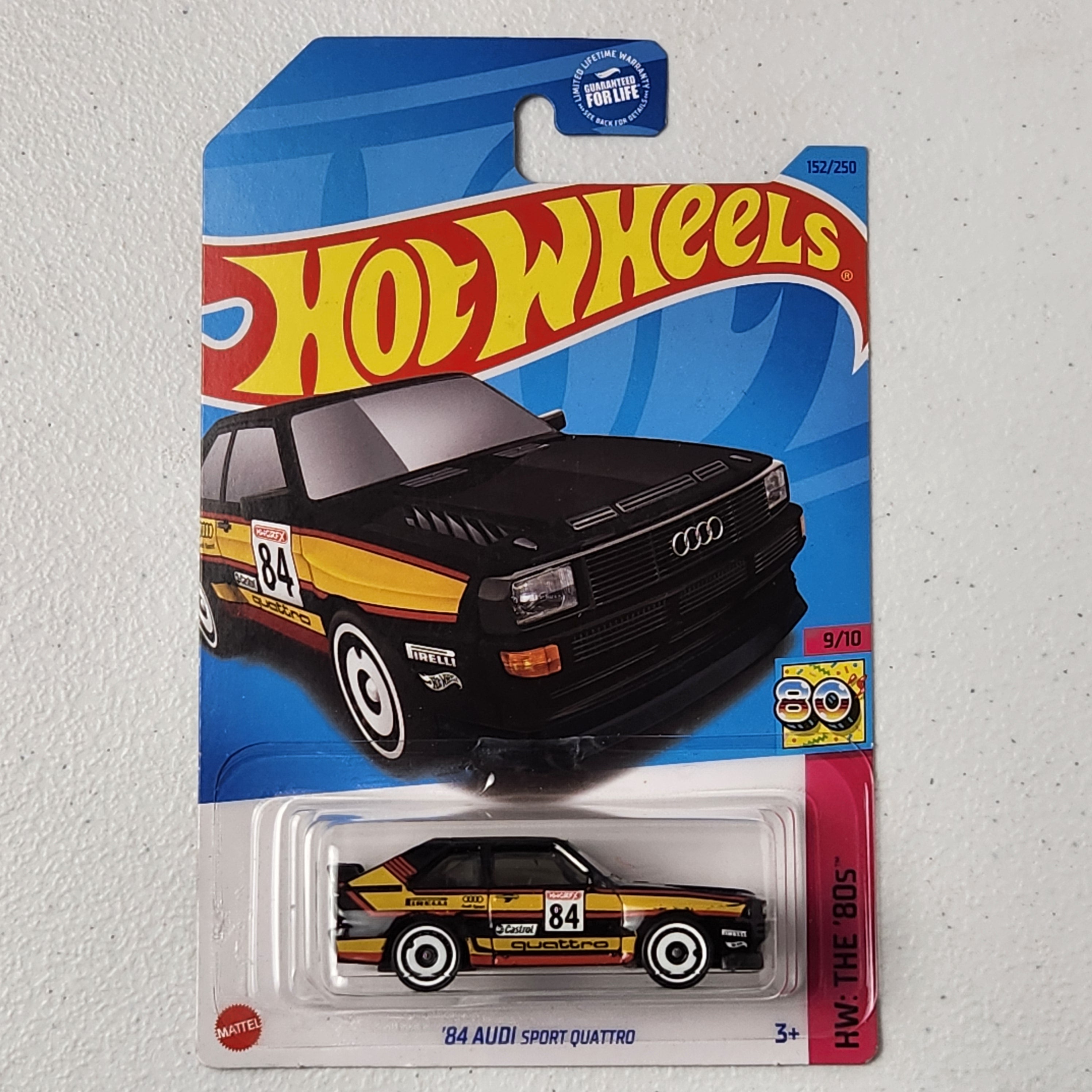 ’84 Audi Sport Quattro European Mainline Hot Wheels