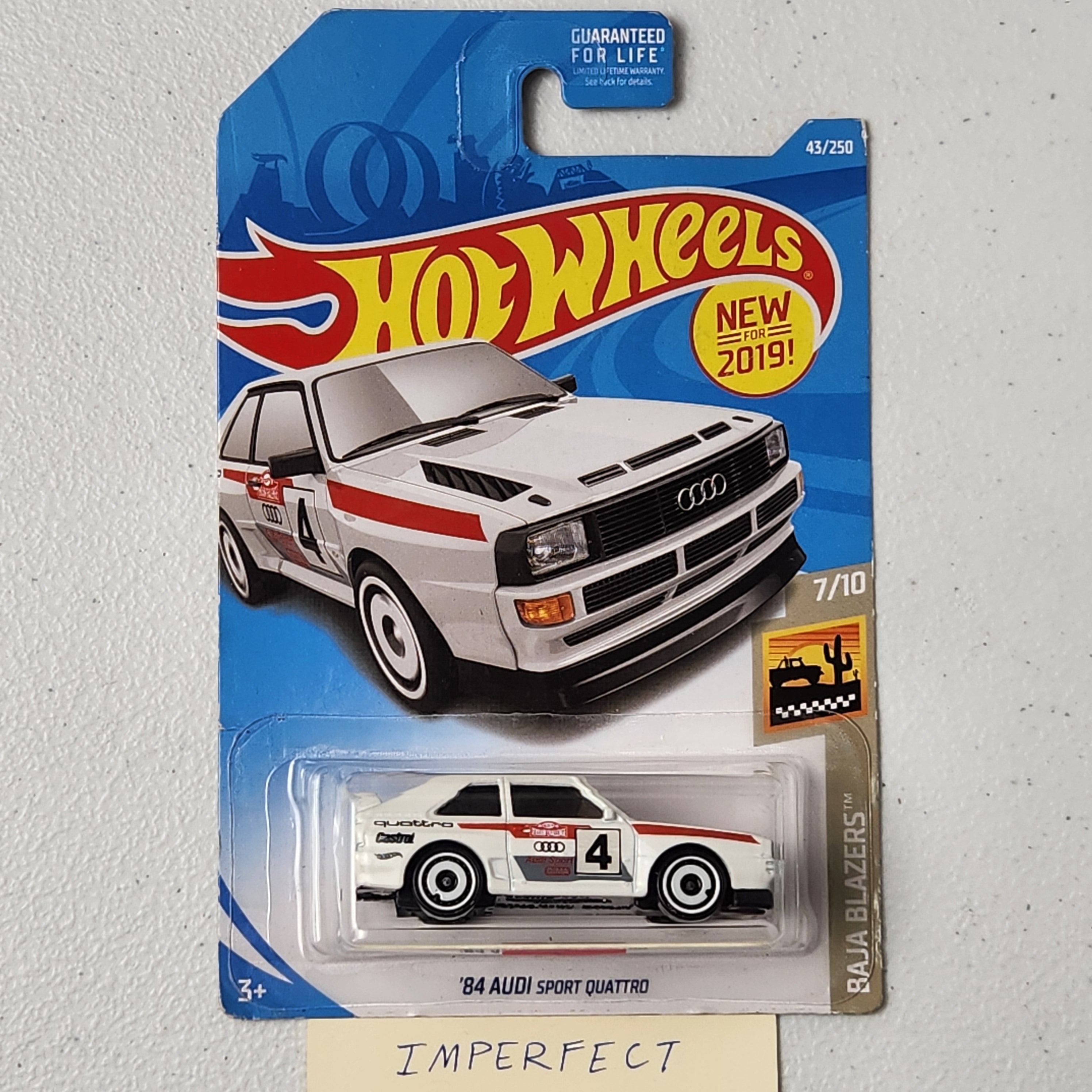 ’84 Audi Sport Quattro European Mainline Hot Wheels