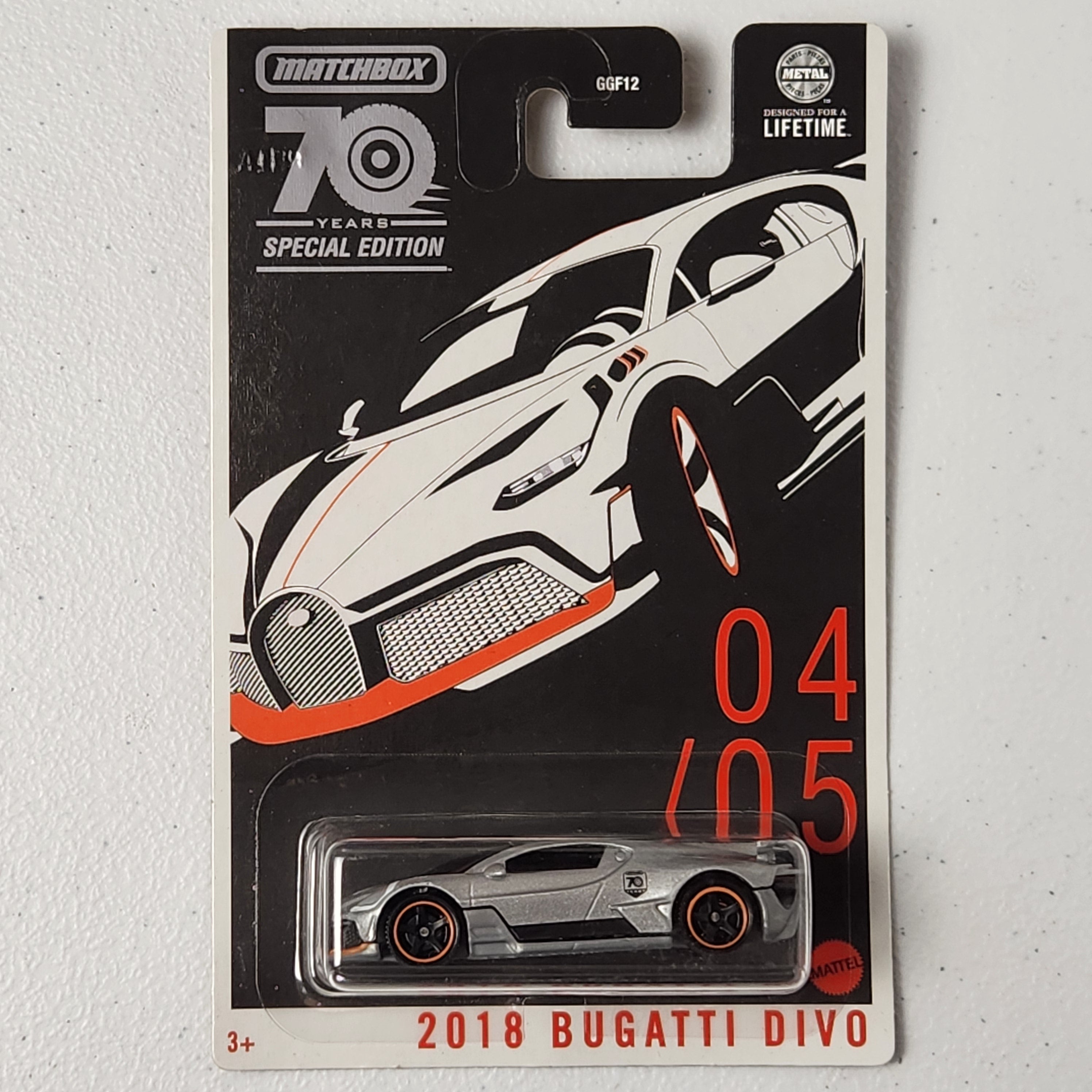 2018 Bugatti Divo European Mainline Matchbox 2023